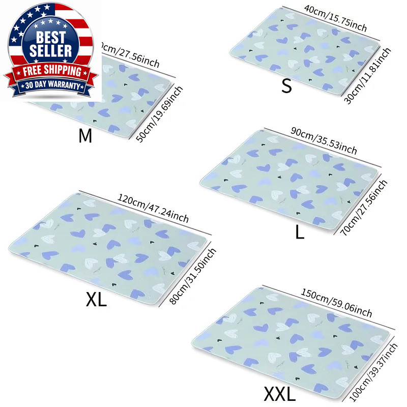 2026 New 2Pcs of Washable Dog Training Mats Durable and Long Lasting Perfect for