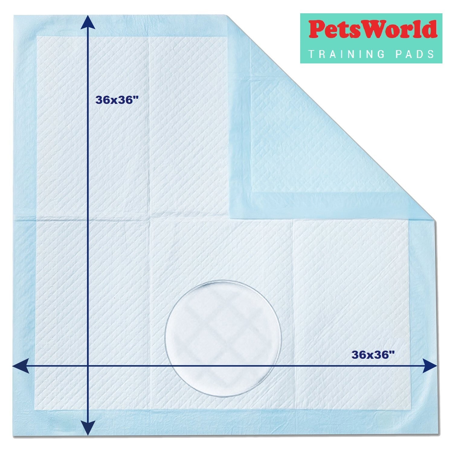 Gigantic Dog Training & Potty Pads (36×36 inch) 150 Ct