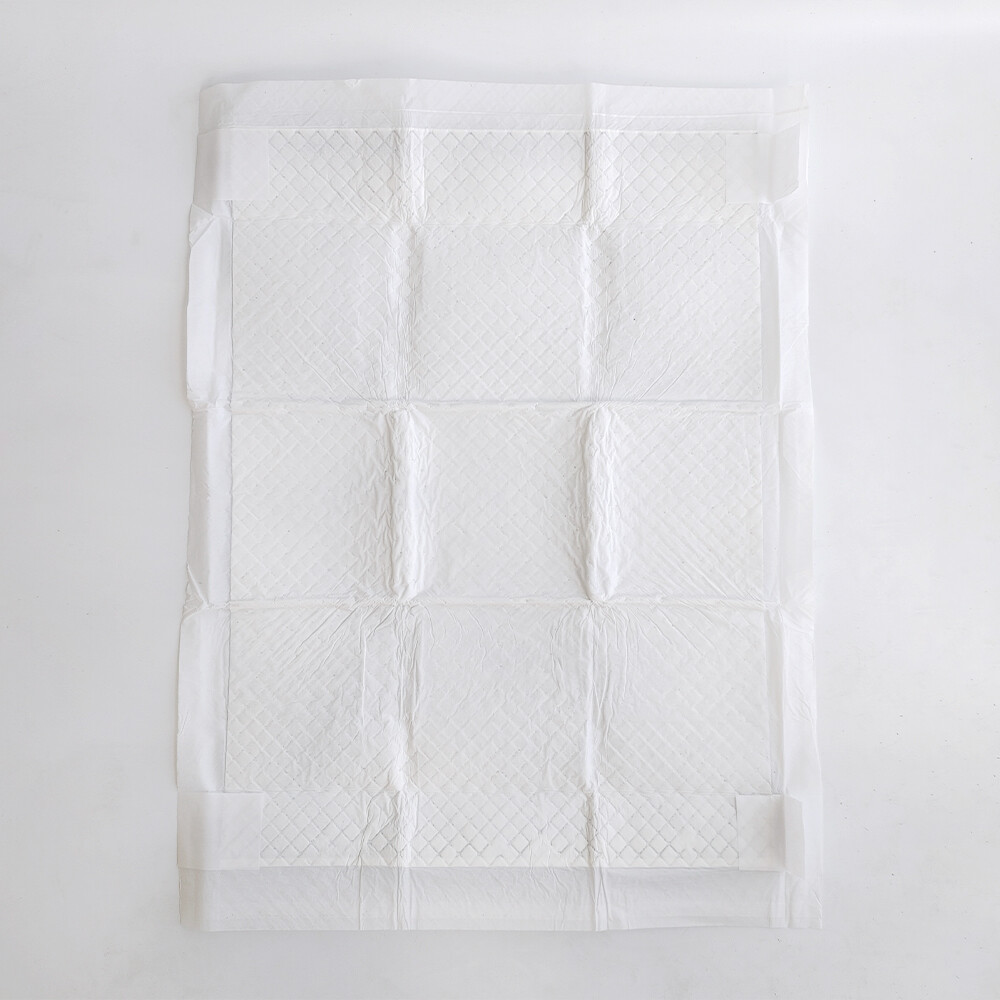 50 Pieces 5 Layers High Quality Dog Pee Pads with Sticker Leak-Proof Quick-Dry