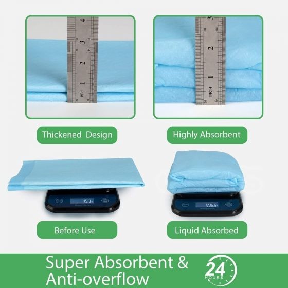 Dog Toilet Paper, Breathable for Dogs Cats (Blue)