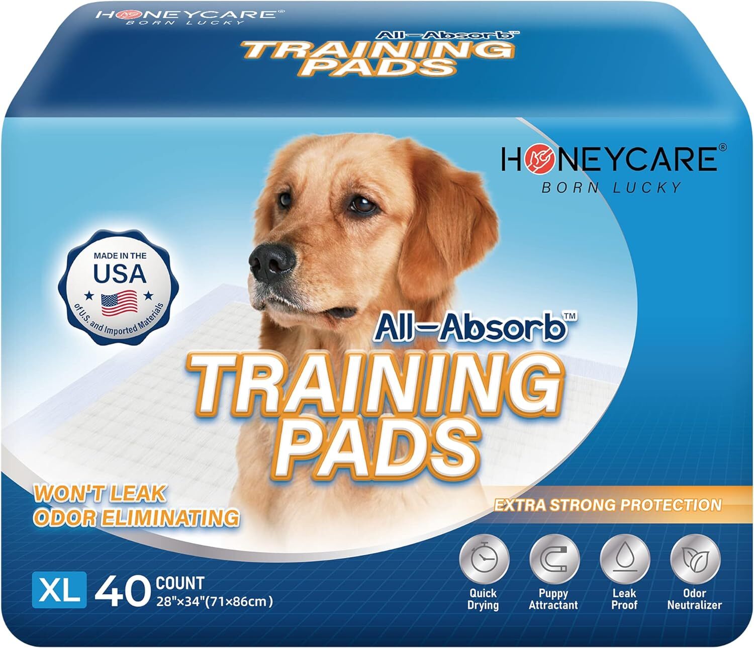 Almohadillas De Adiestramiento Para Perros Y Cachorros All-absorb, Extragran…