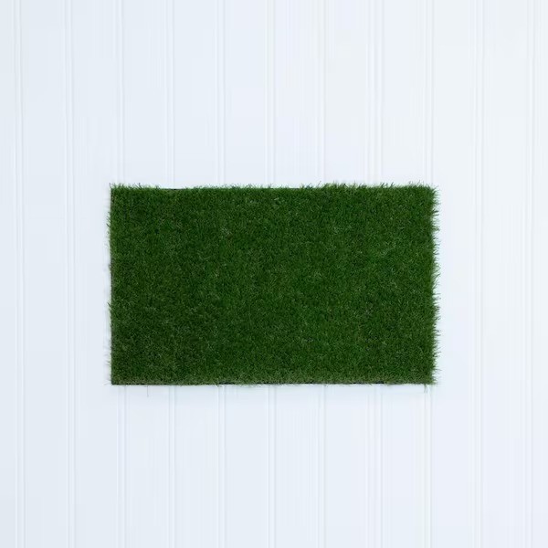 Nearly Natural 16.5″ x 26.7″ Indoor/Outdoor Dog Potty w/ Artificial Grass, Tray