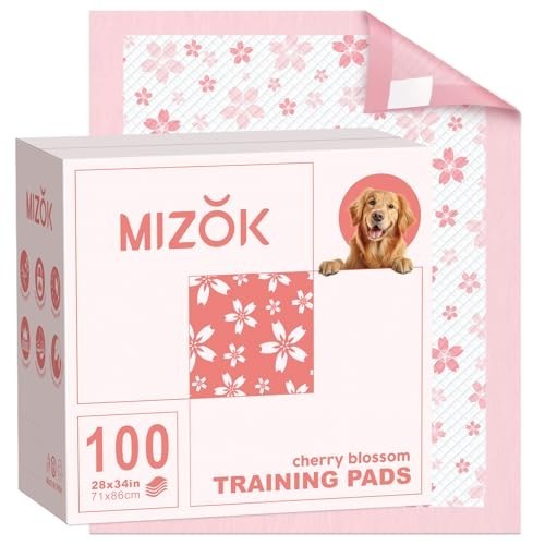Extra Large Dog Pee Pads 28″x34″ – 100 Count, Super Absorbent, Leak-Proof, Thick