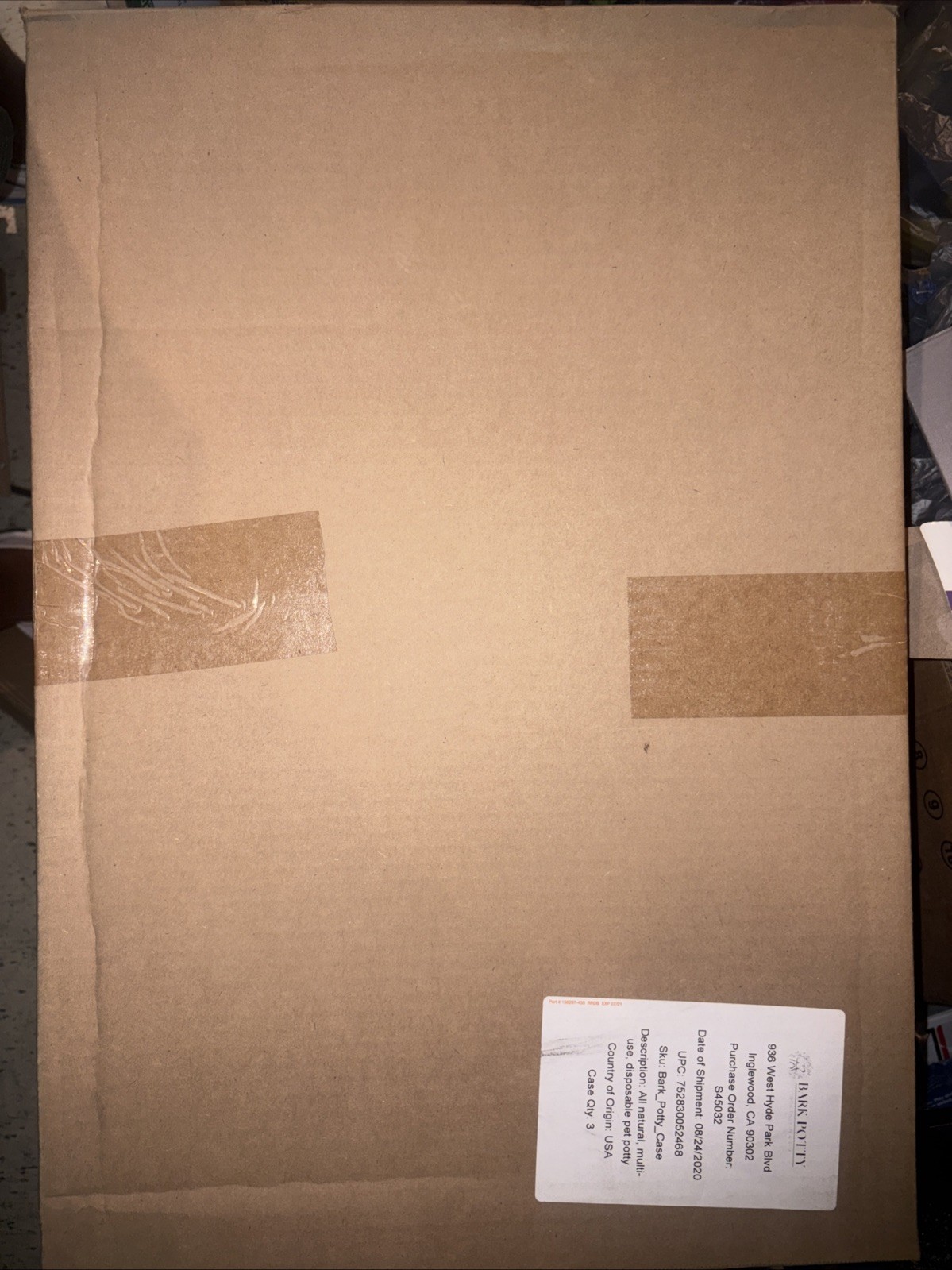 (3) Potty Dog Park In A Box 24 X 16” Disposable Factory Sealed Box Of 3