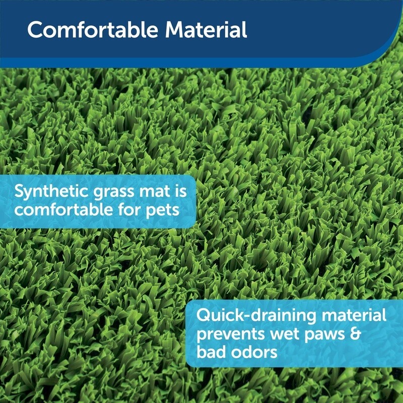Replacement Grass Mat Pet Loo Dog Toilet Easy Clean Quick Drain Medium New