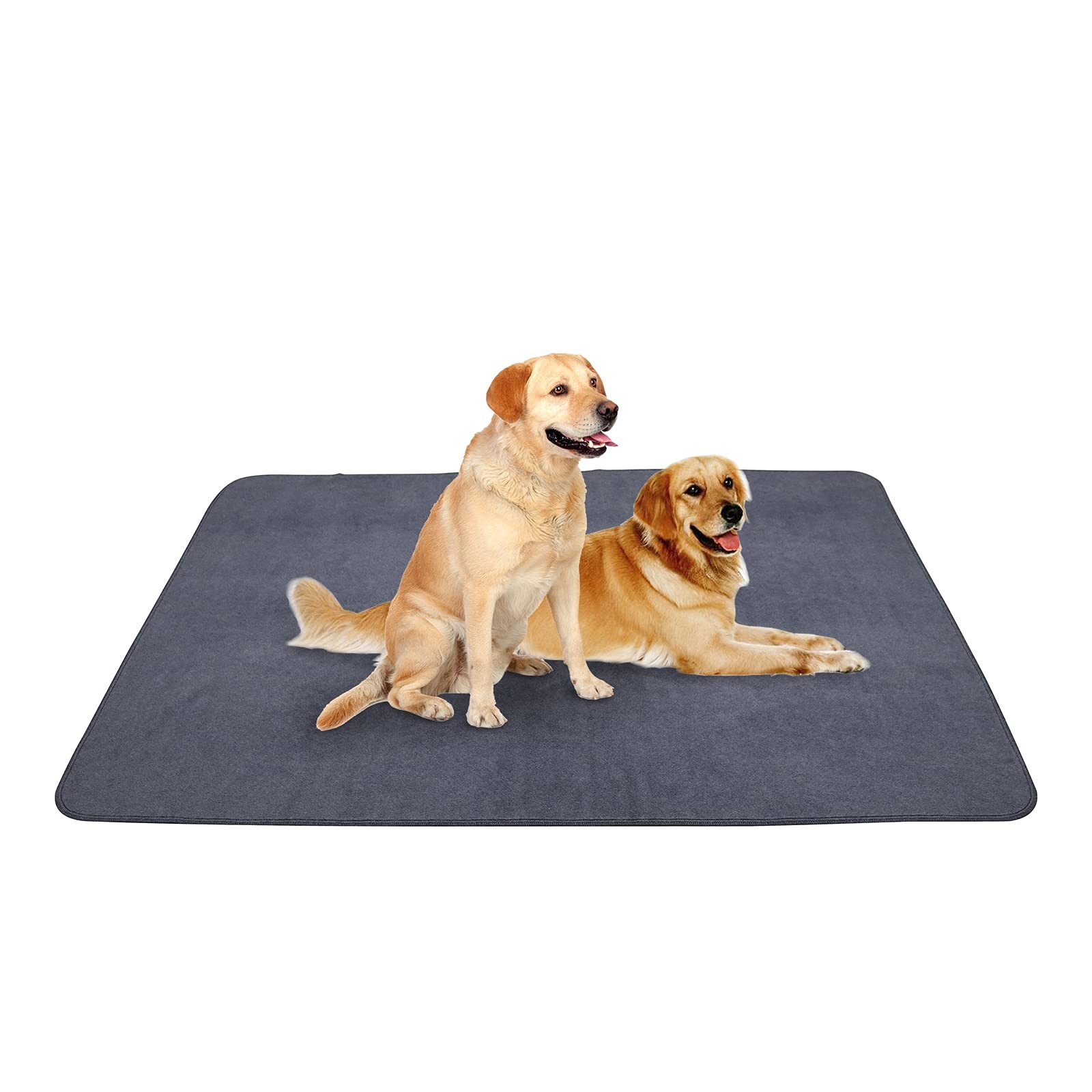 Non-Slip Dog Pads Extra Large 72″ x 72″, Washable Puppy Pads with Fast Absorbent