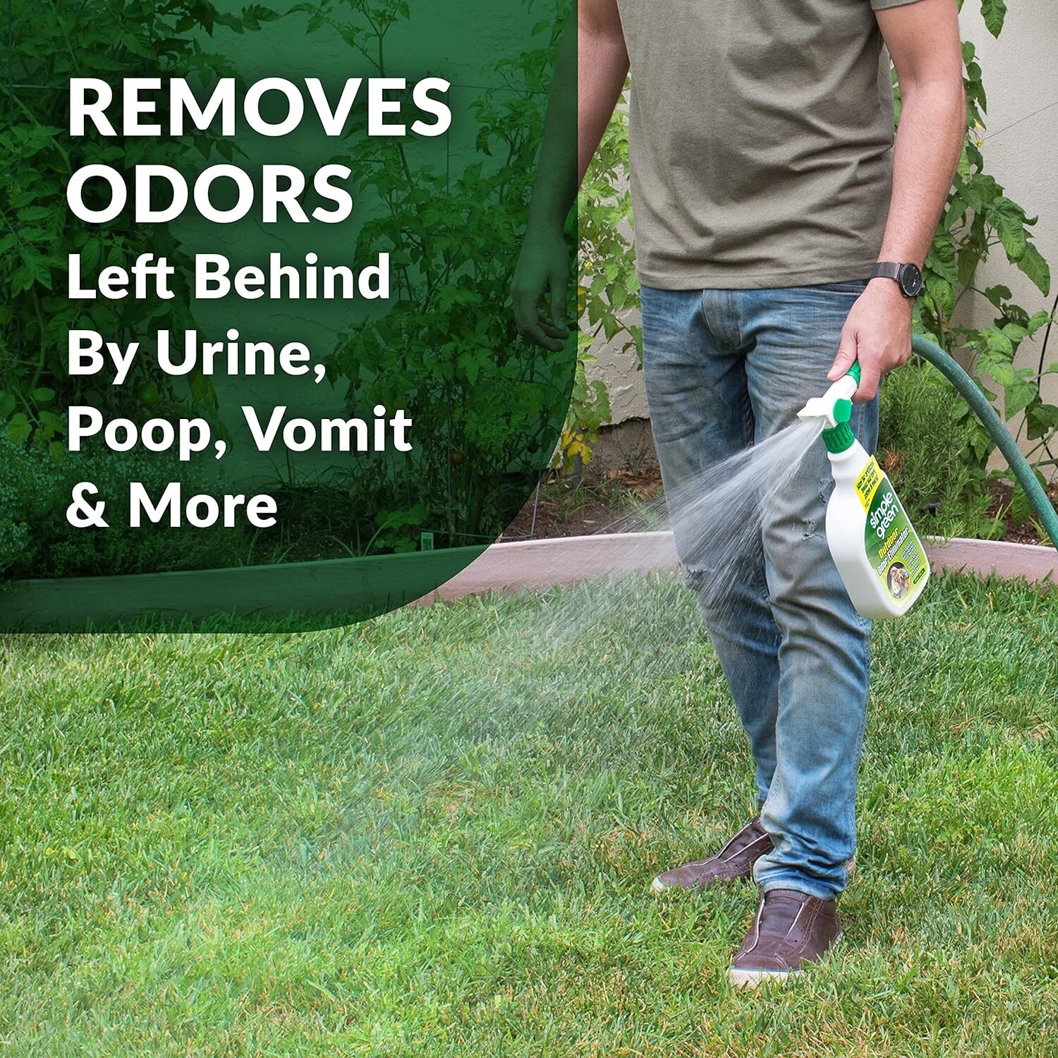 Outdoor Odor Eliminator for Pets, Dogs, Ideal for Artificial Grass & Patio 32…