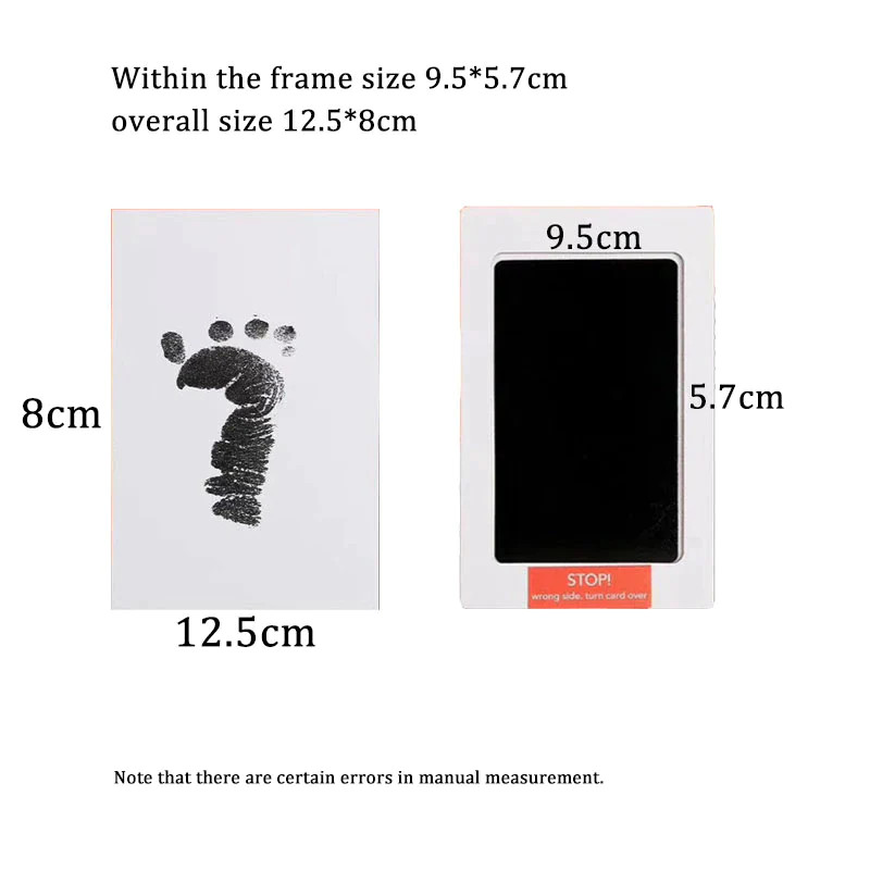 Pet Dog Footprint Handprint Pad Non-Toxic Printing Pad Pet Baby Paw Print Pad