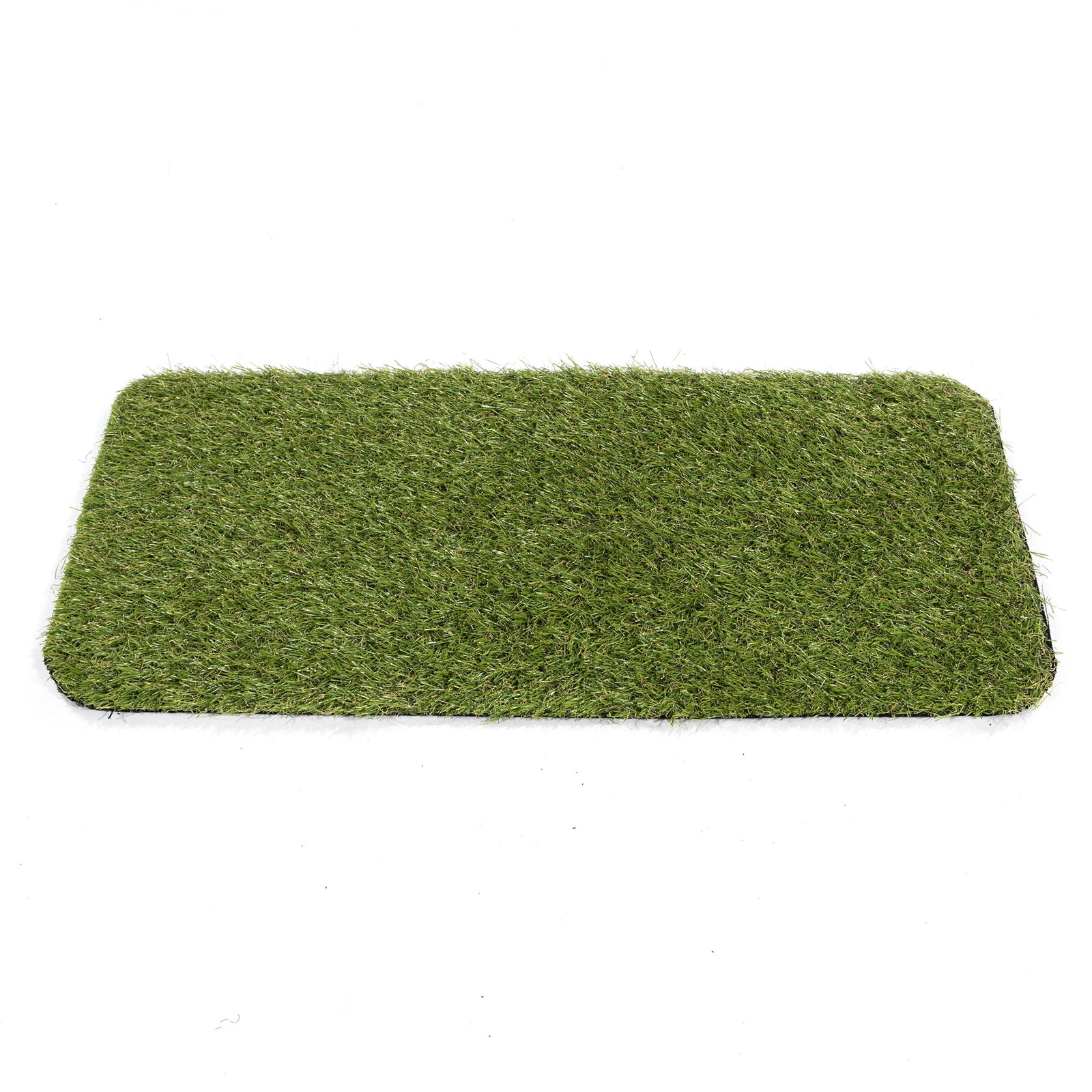 Indoor Outdoor Tray W/ Reusable Grass Pad Pet Care Non-Slip Easy Clean 15″ X 30″