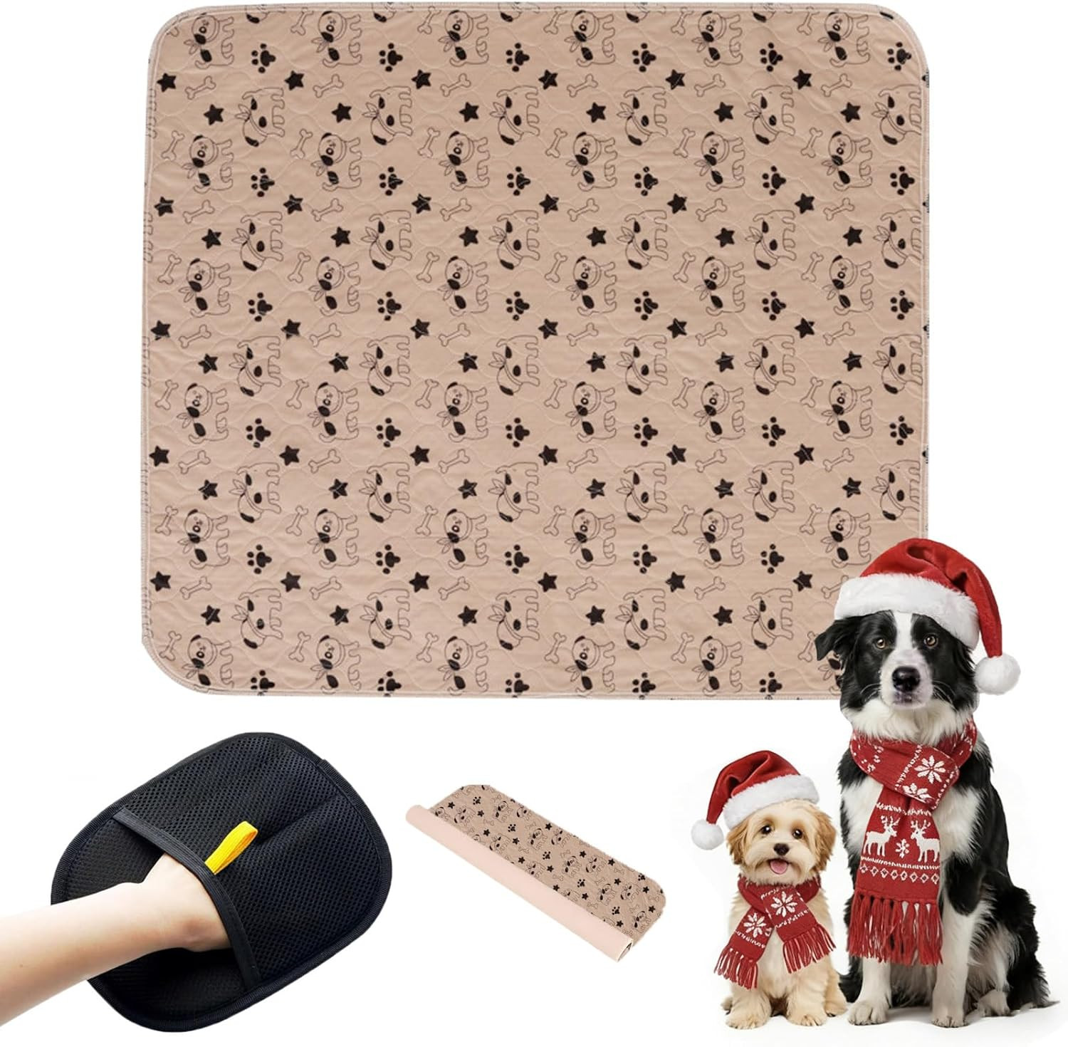 Puppy Pee Pads with Pheromones, Washable Puppy Training Pads for Dogs Reusable
