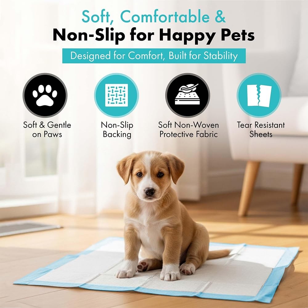 Super Absorbent Pee Pads for Dogs Large Extra Large Dog Pads Pack of 100