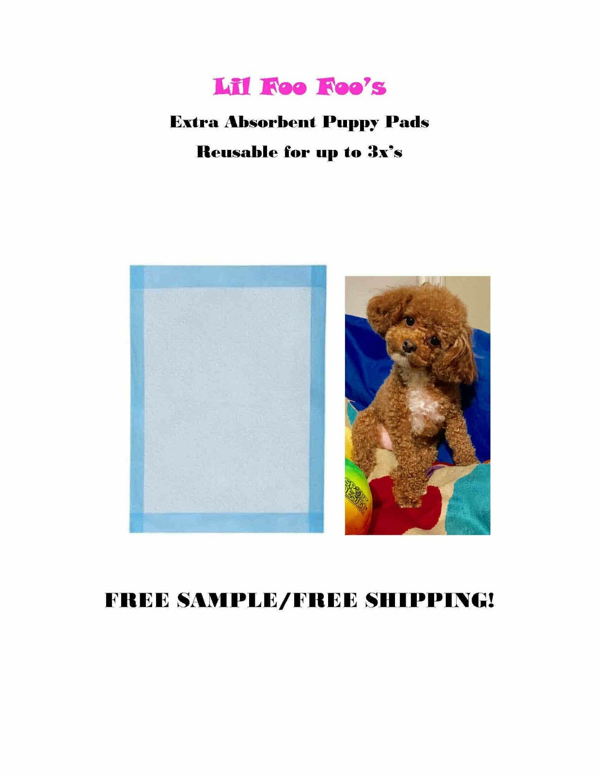 300ct 17×24″ LOW COST Flat Top Extra Absorbent Puppy Pads Reuse up to 3x’s 21gr
