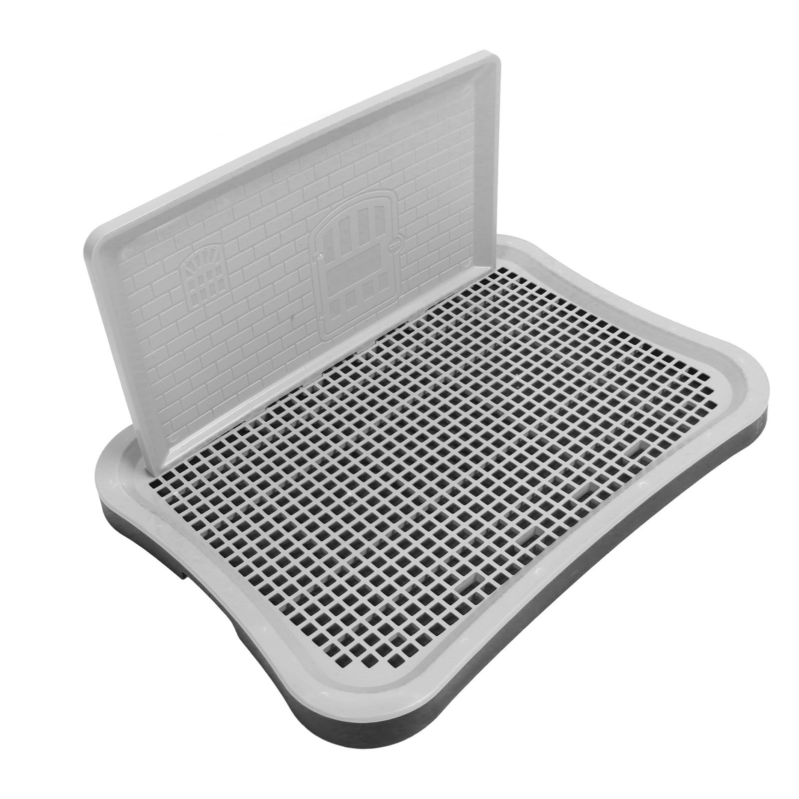 Portable Puppy Mesh Training Potty For Large Small Medium Pets Wall Column