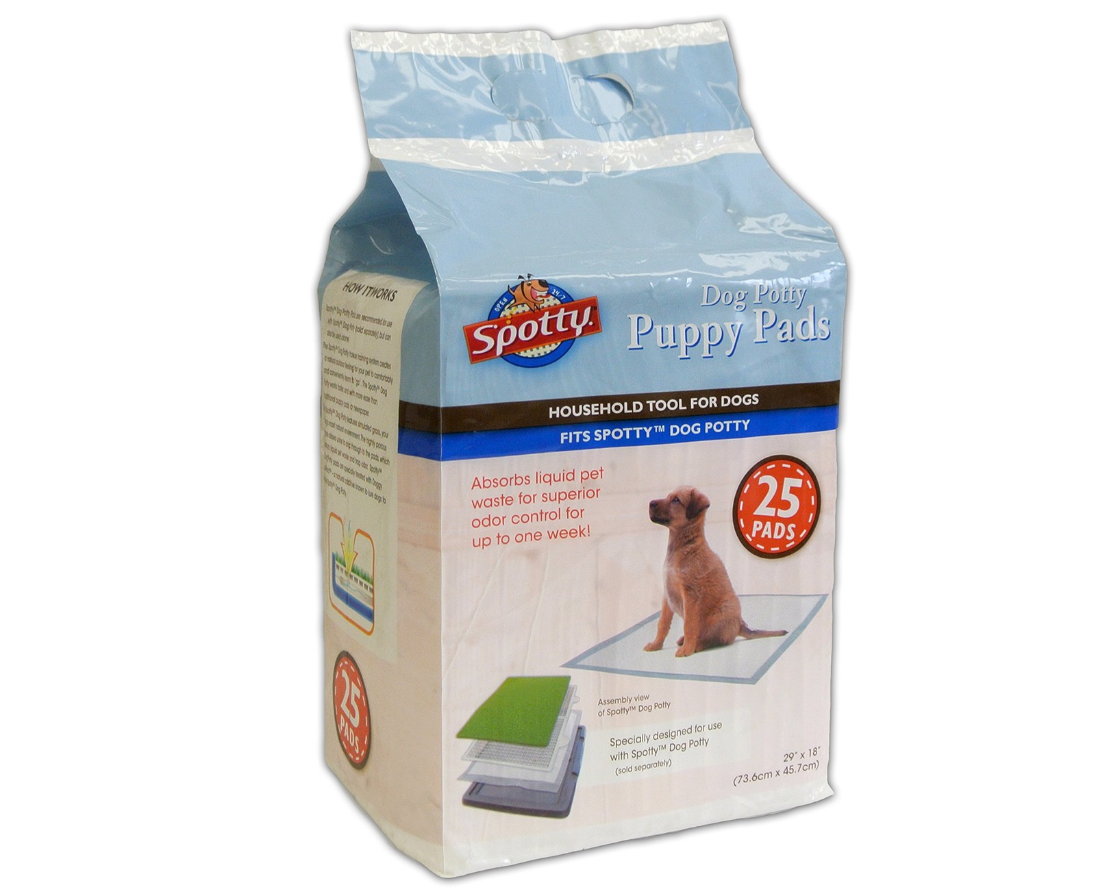 Spotty Super Absorbent Heavy Duty 5 Layer Housebreaking Training Leak Proof P…