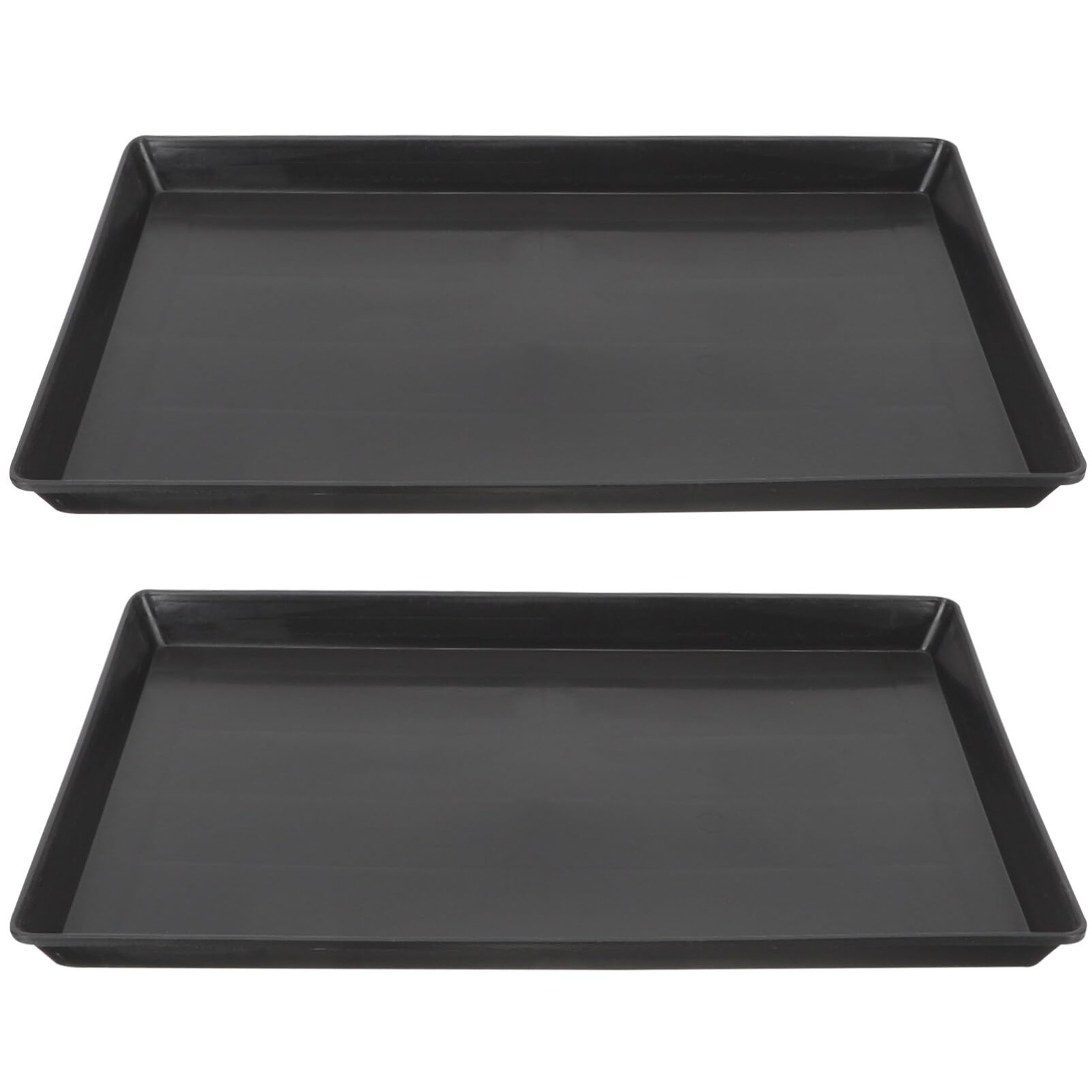 Dog Crate Tray : 2Pcs Plastic Tray for Dog Crate – Cage Bottom Pan for Potty …