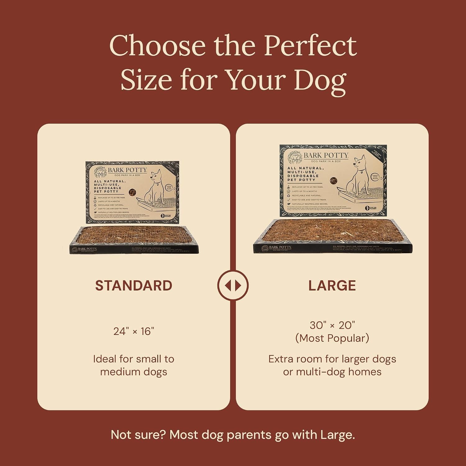 Leak-Resistant Dog Litter Box – Lightweight, Disposable Indoor Potty for Pets