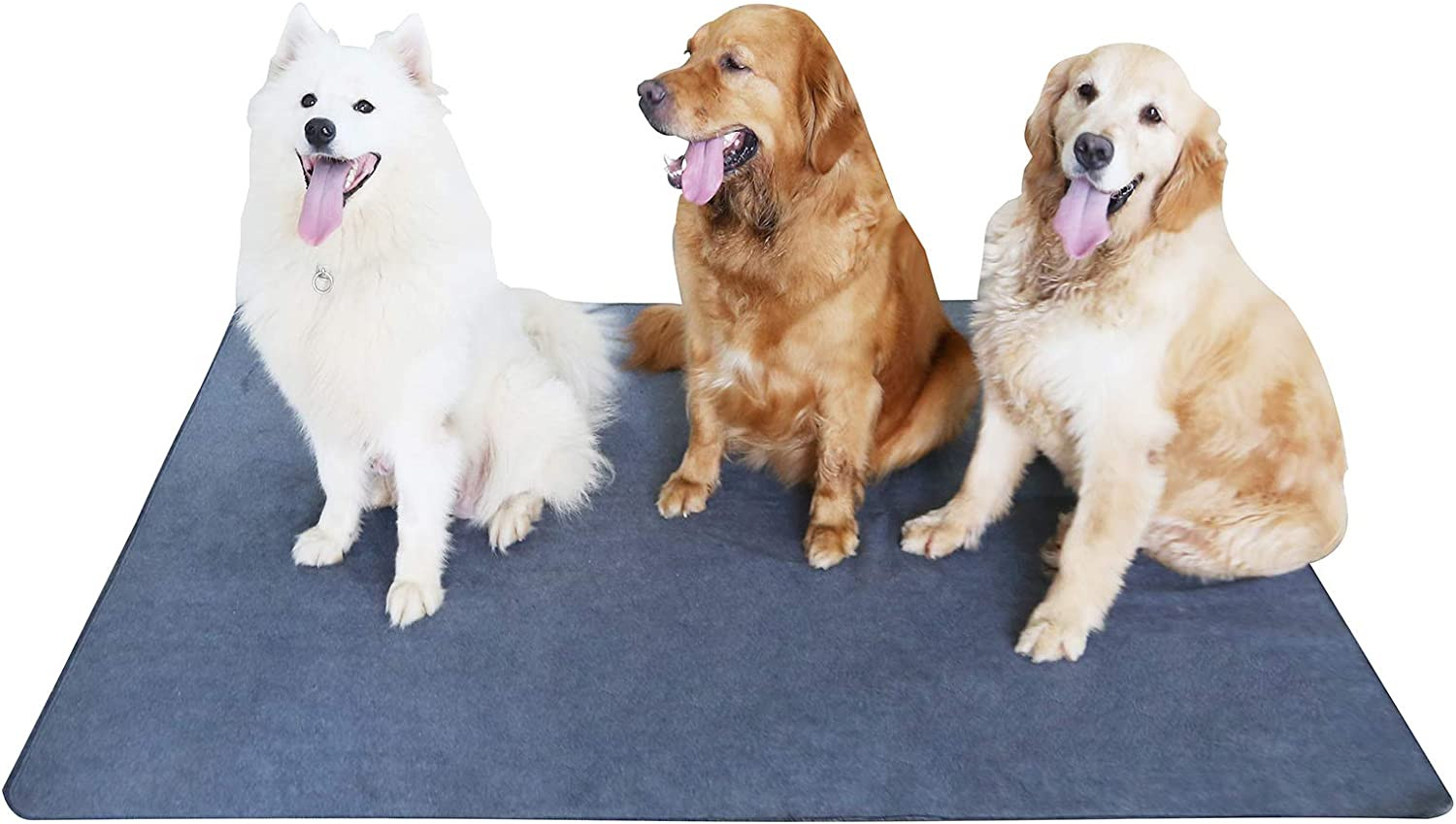 Peepeego Non-Slip Dog Pad 65 X 48, Washable Pee Pad with Fast Absorbent, Waterpr