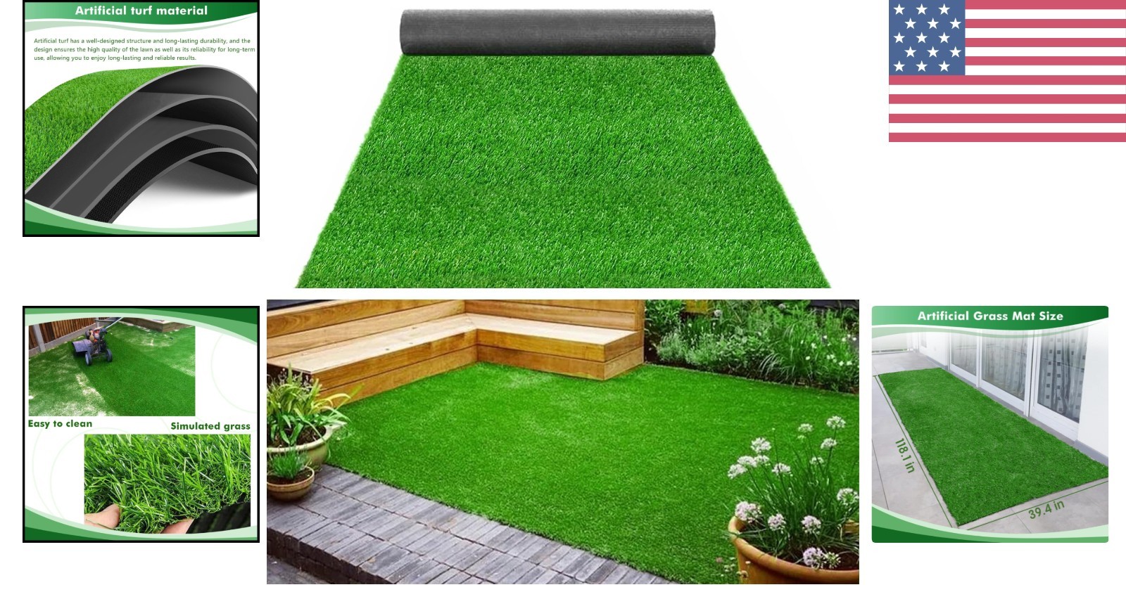 Extra Large 118.1 x 39.4 Inch Dog Grass Pad – Perfect Potty Training Solution