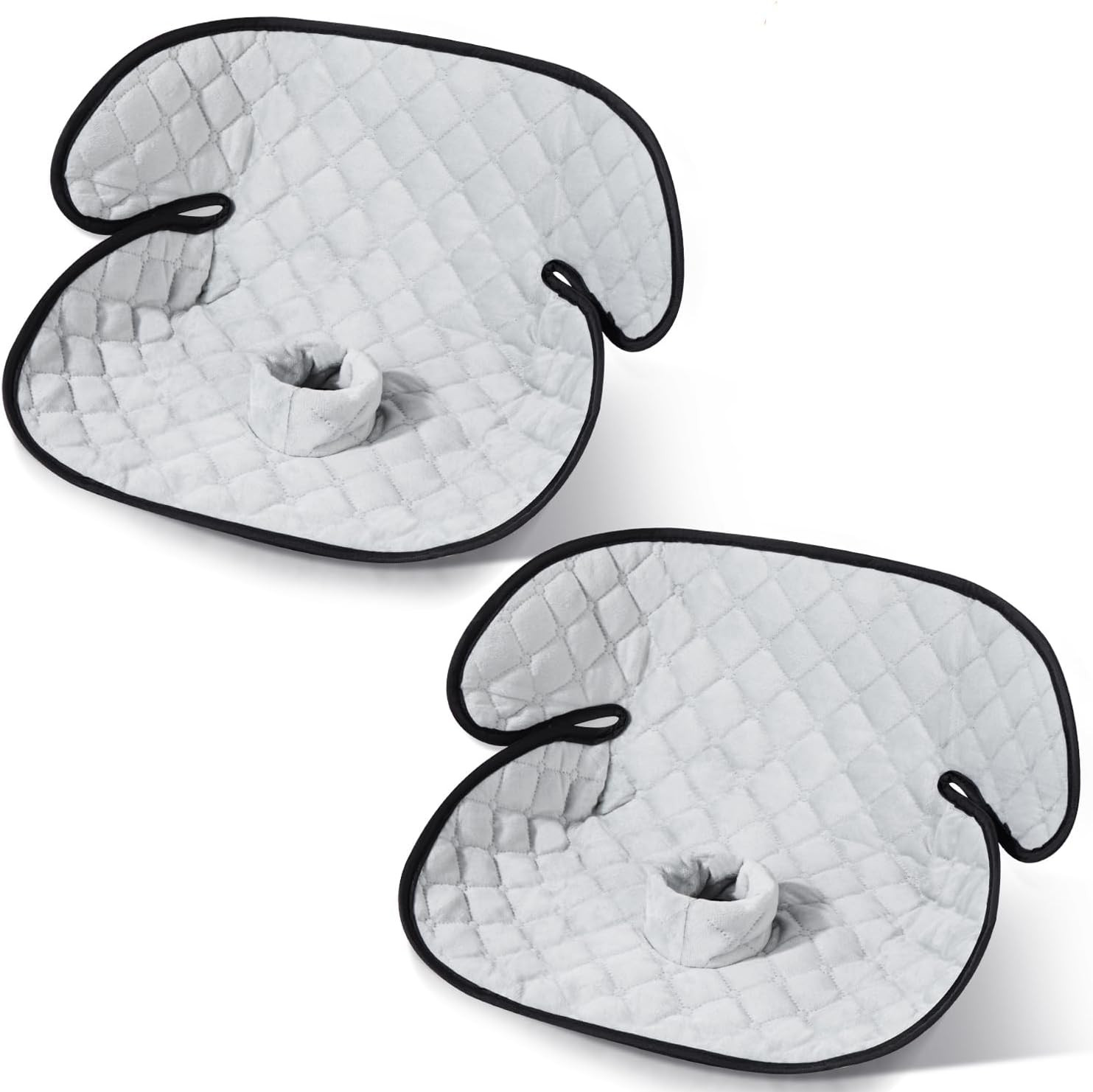 2 Pack Waterproof Piddle Pads, Potty Training Car Seat Protector & Reusable Line
