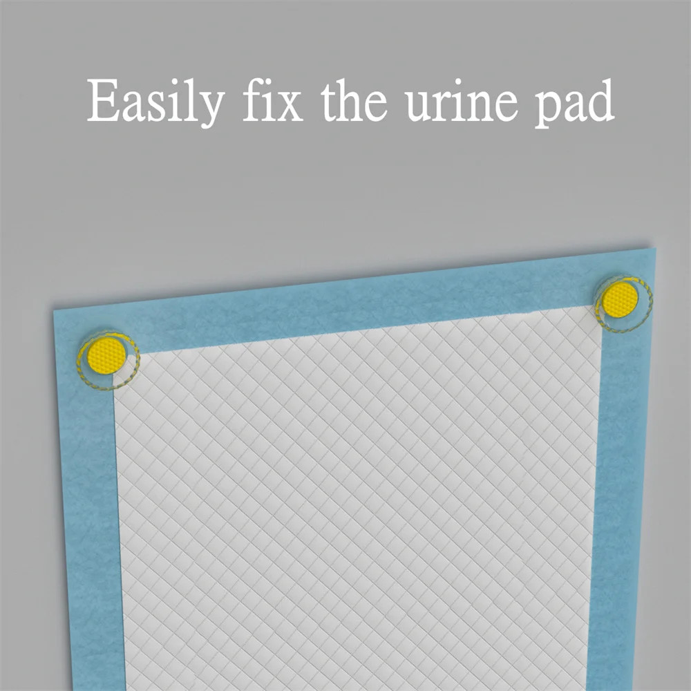 2 dog urine pad magnetic fixators, pet urine pad fixing buckles, portable fixato