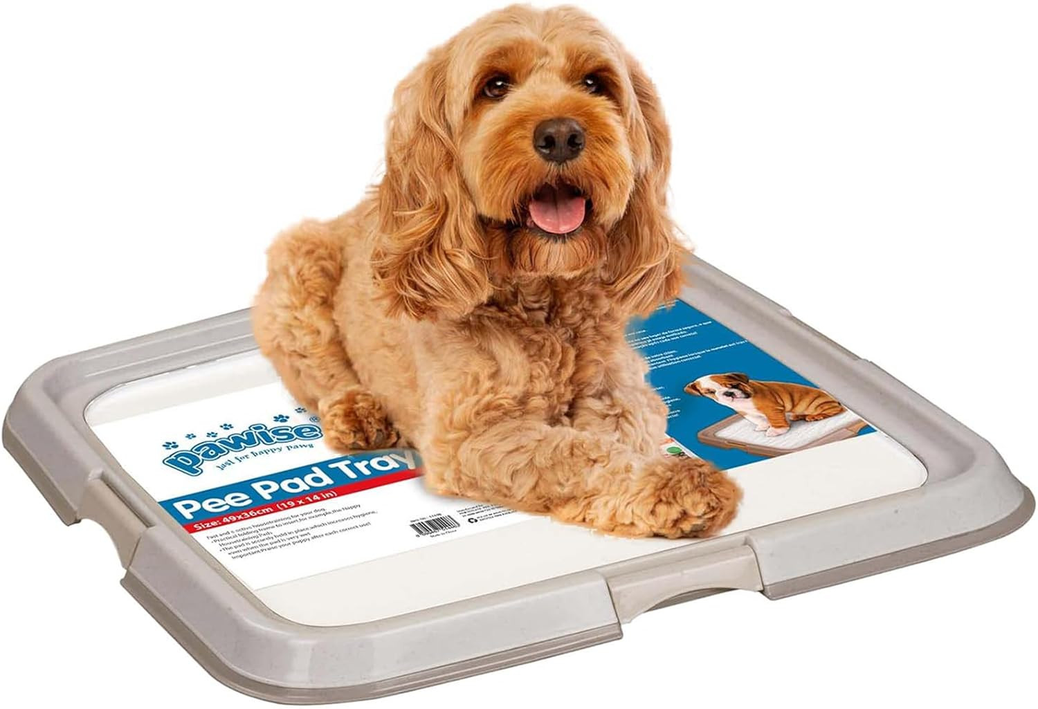 Dog Pee Pad Holder for Puppy, Puppy Pad Holder Tray, Pet Training Pee Pad