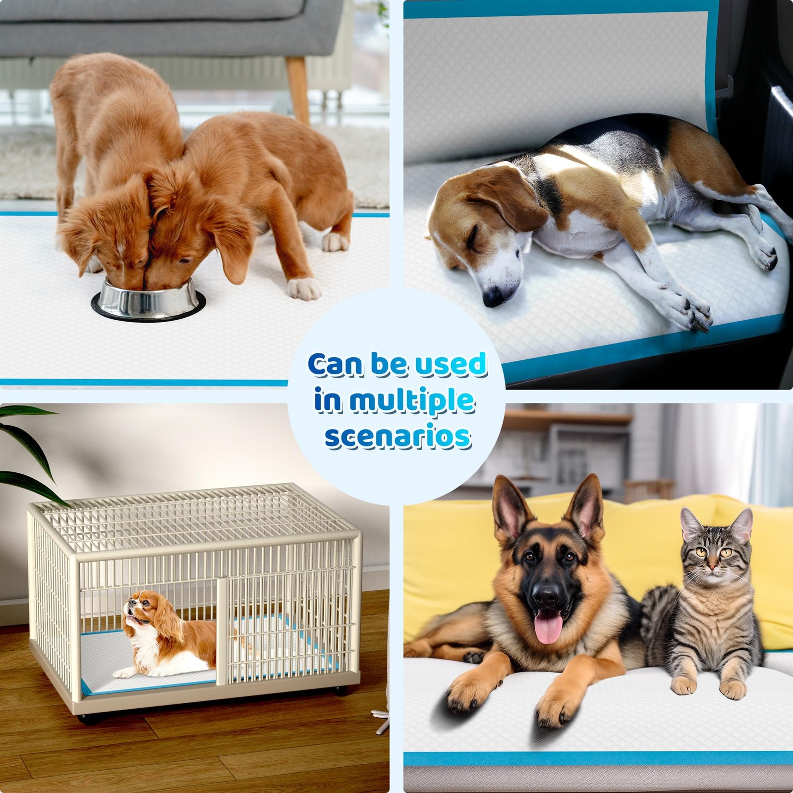 Upgrade Leak-Proof Pet Training and Puppy Pads, Jumbo Pee Pads for Dogs with …