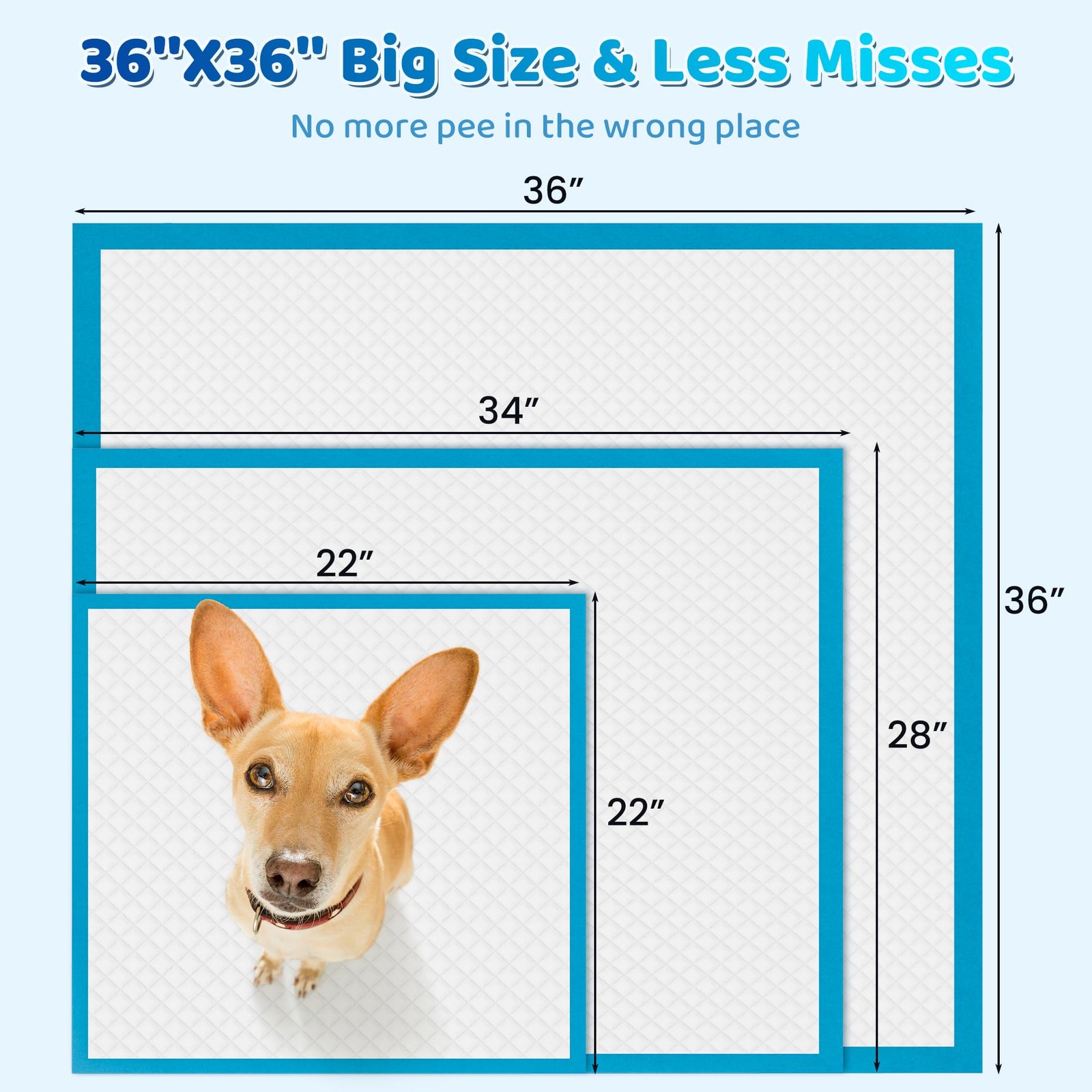 Upgrade Leak-Proof Pet Training and Puppy Pads, Jumbo Pee Pads for Dogs with …