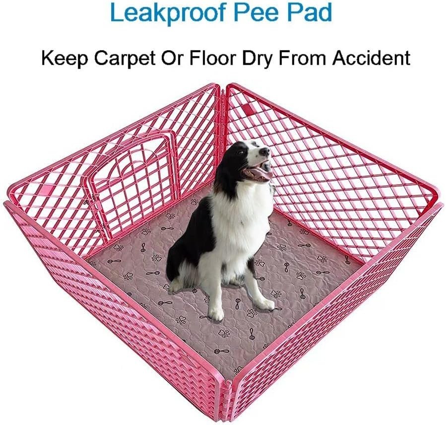 Ultra Waterproof 36×36 Reusable Dog Pads – 2-Pack with Fast Absorbent Design