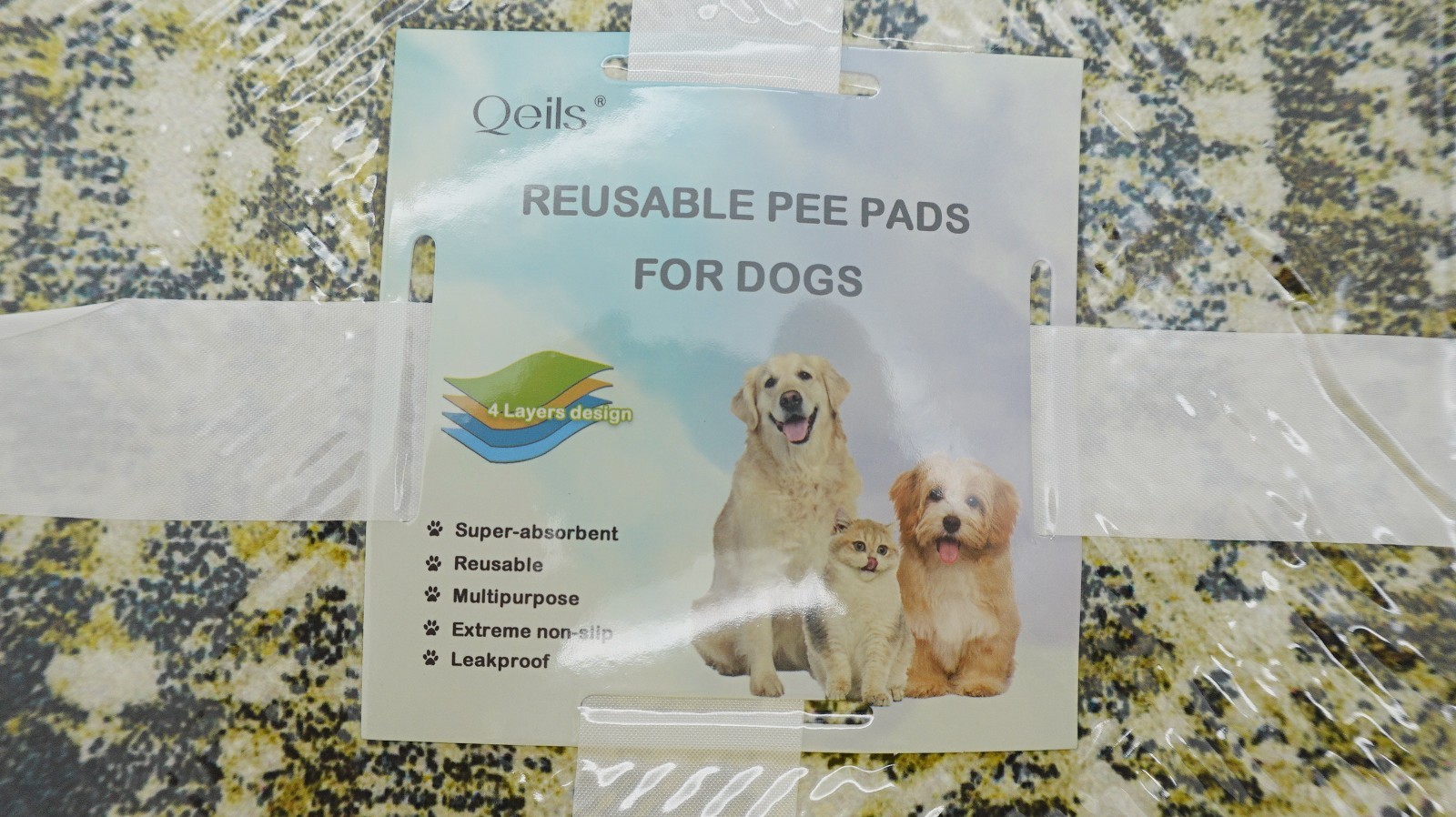 Reusable Pee Pads Washable Puppy Training Pads for Small & Large Dogs 18×24 inch