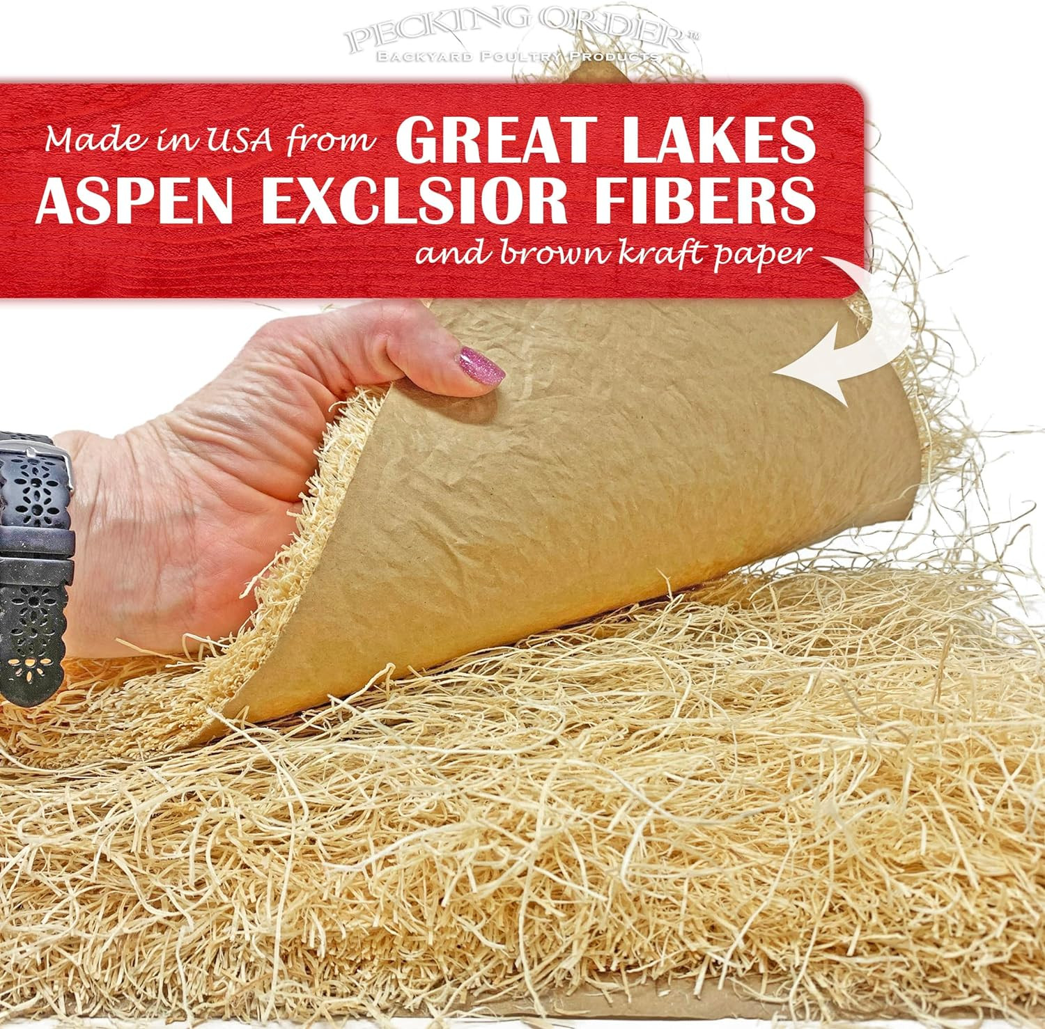 Nest Box Pads for Chicken Nesting Boxes – 13 X 13 Pads Made in USA from Sustaina