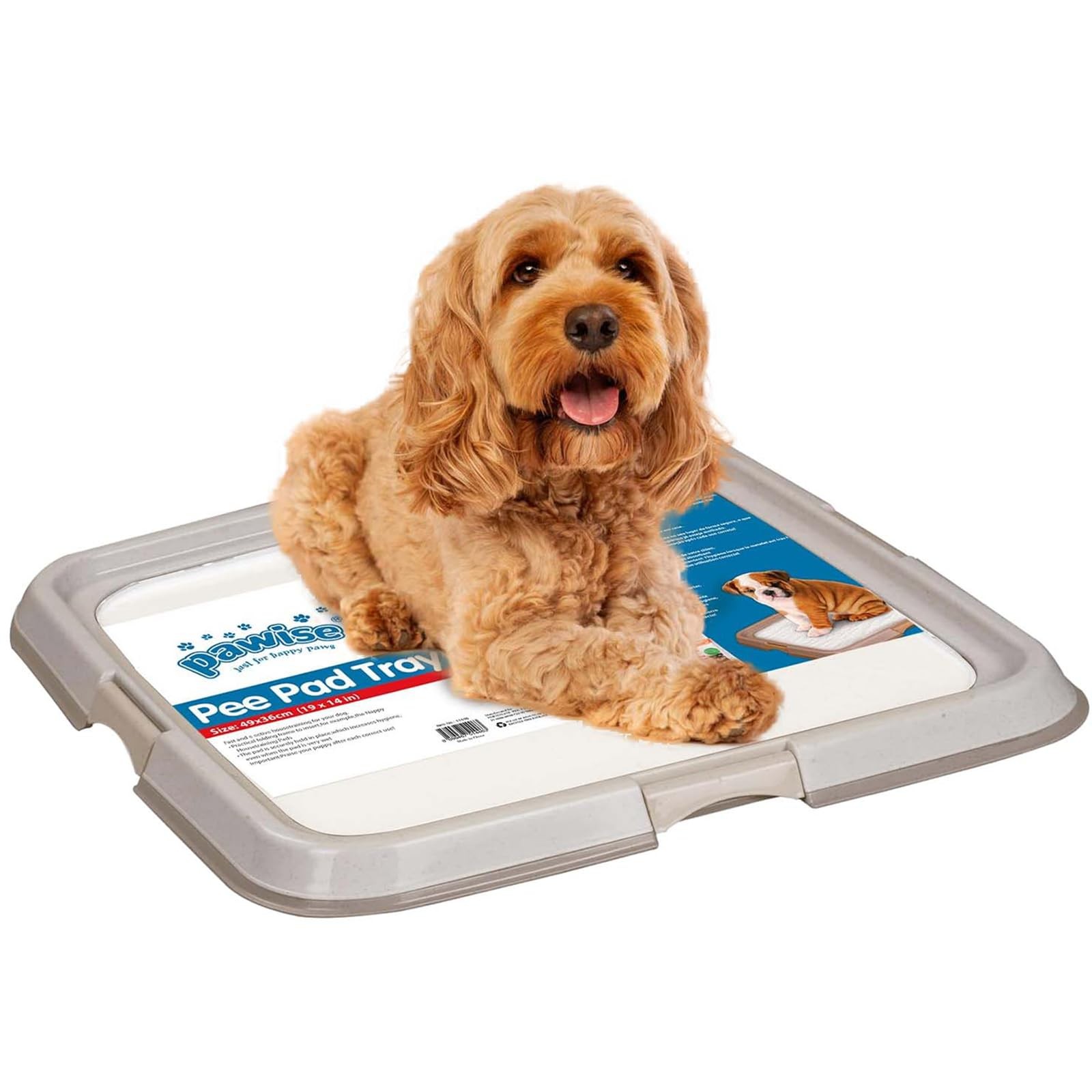 Dog Pee Pad Holder for Puppy, Puppy Pad Holder Tray, Pet Training Pee Pad, In…