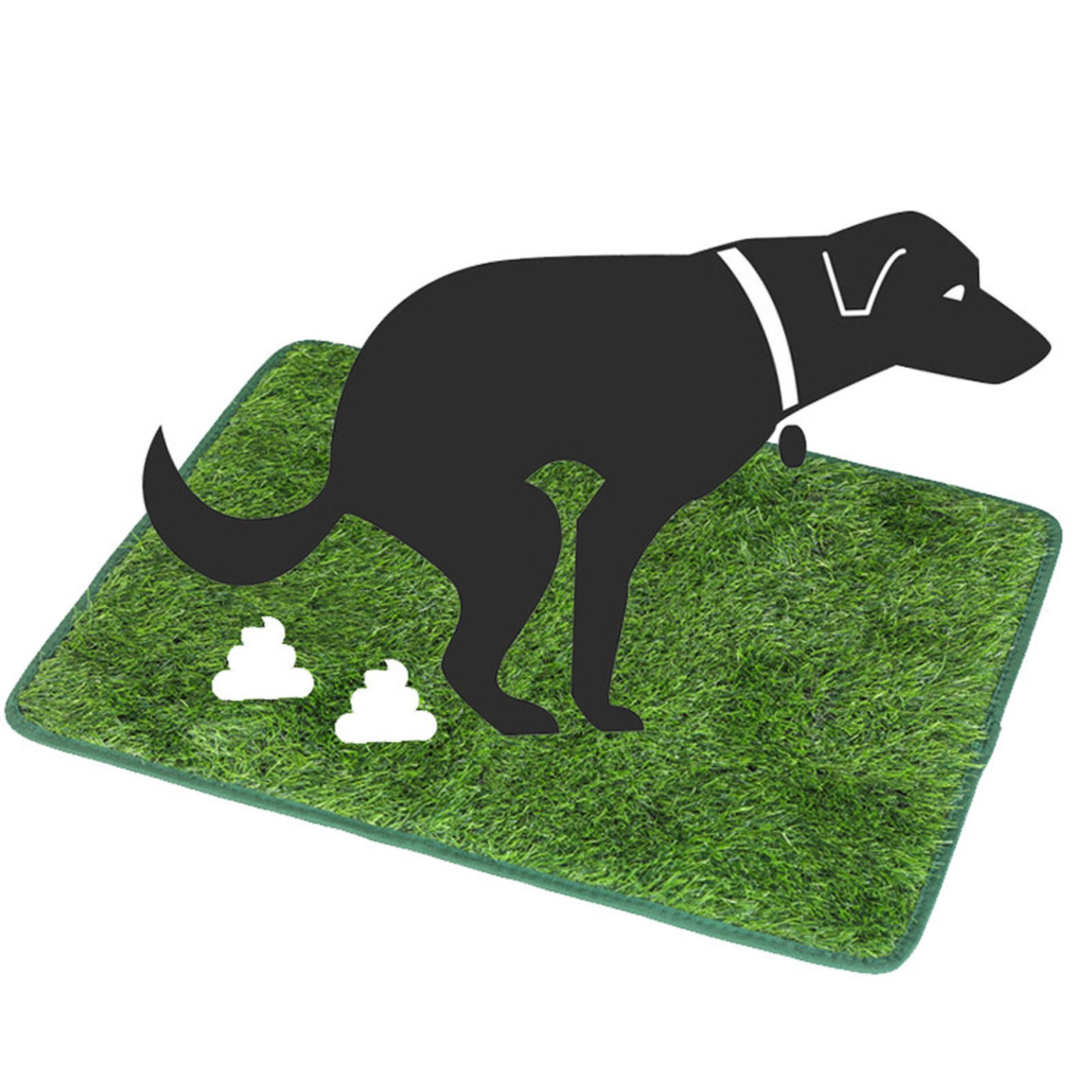 M-Artificial Dog Grass Pee Pad Water Proof Leakproof Washable Pupp BT0