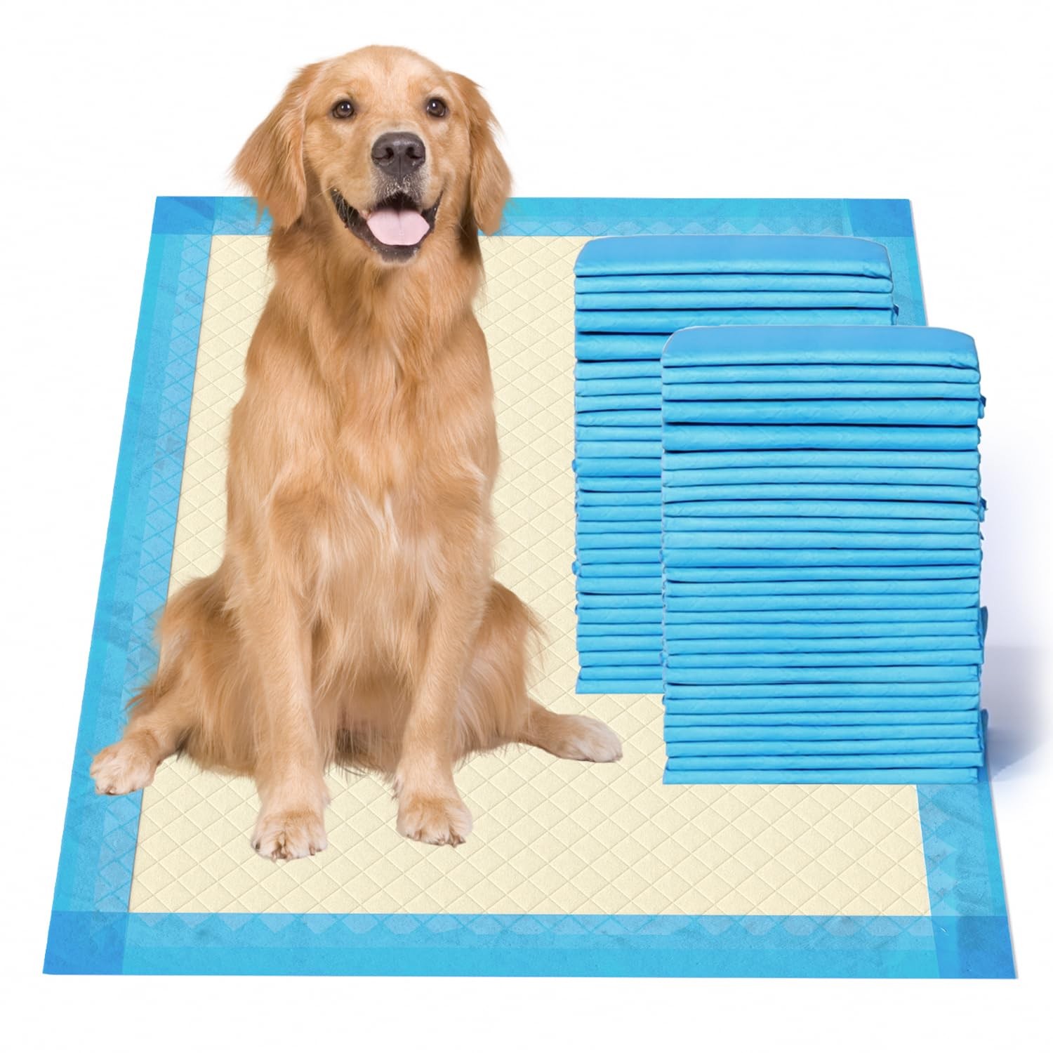 Ultra Absorbent Thicker Dog Pee Pads Extra Large XL 28″x34″ Leak-Proof Odor-C…