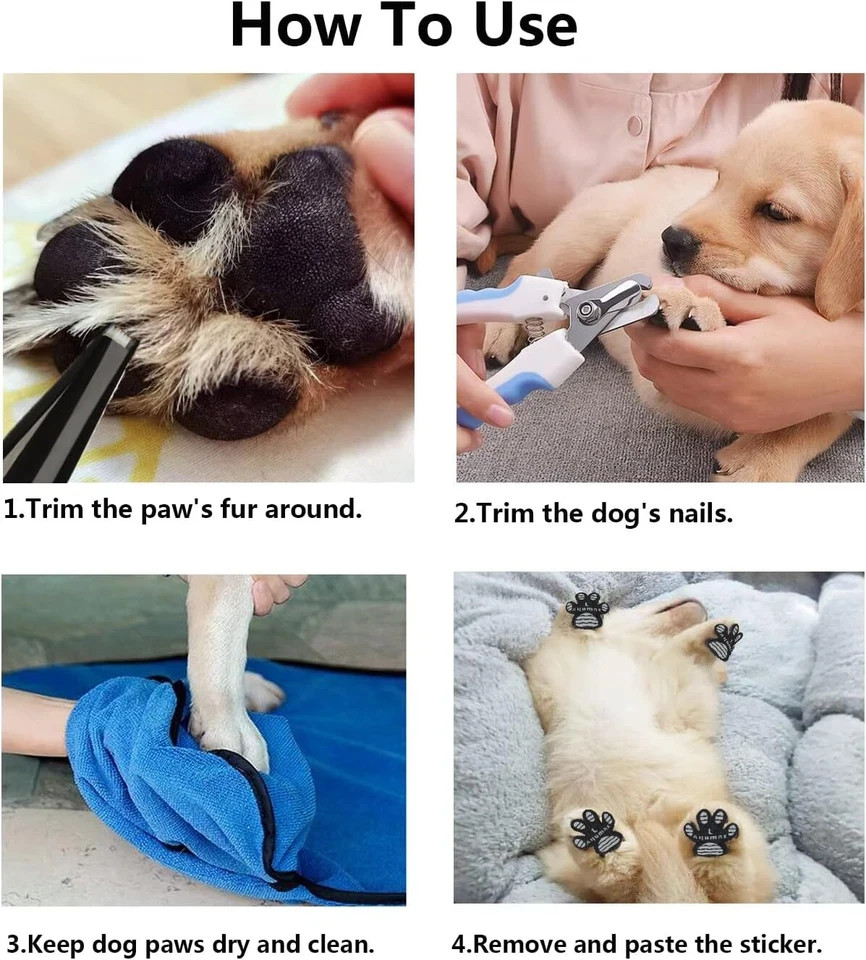 Dog Paw Protector Non-Slip Gripper Traction Pads Walk Assistant Senior Dogs Foot