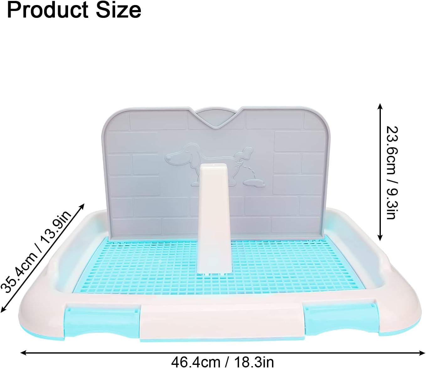 Dog Toilet Indoor Puppy Training Toilet Cat Potty Fence Indoor Dog Potty Tray Do