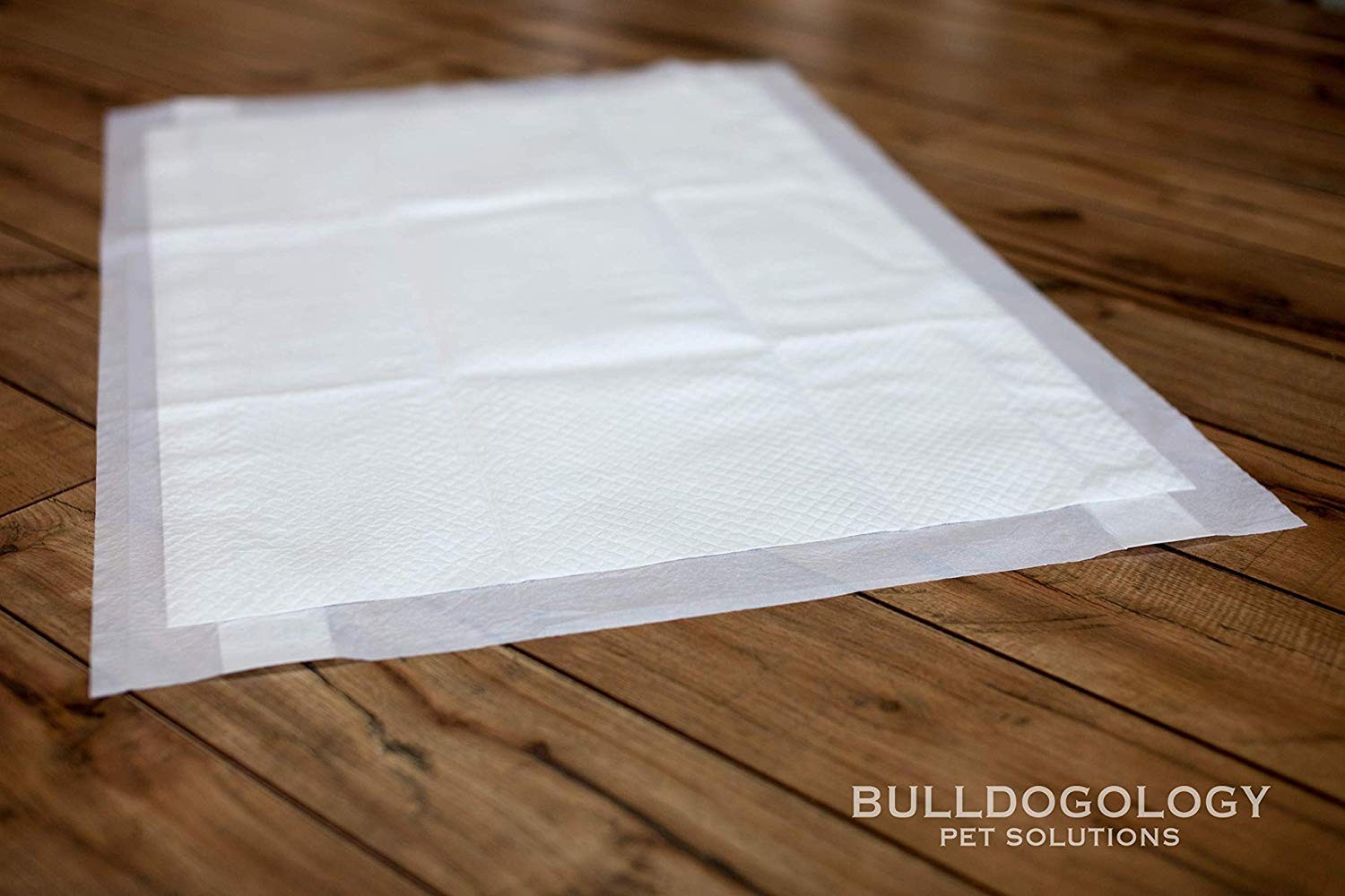 Bulldogology Puppy Pee Pads XL with Adhesive Sticky Tape – Extra Large Dog Train