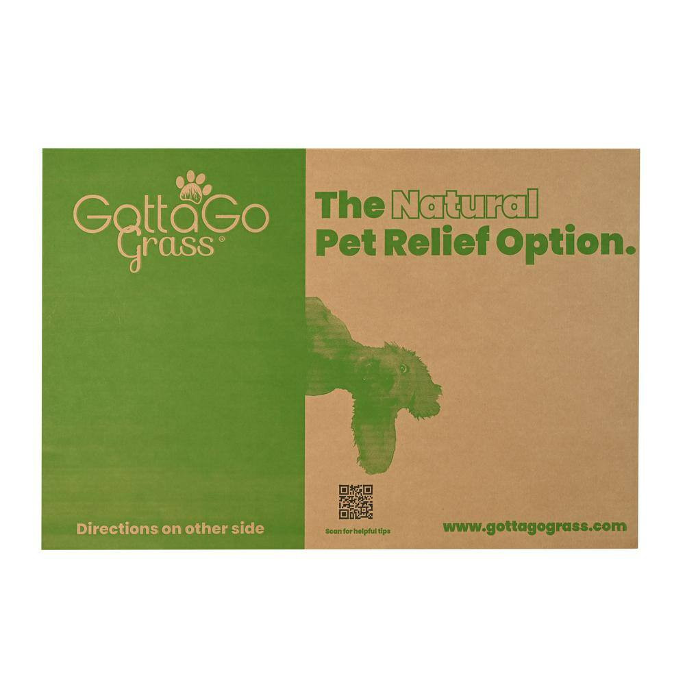 Gotta Go Grass Bermuda Potty Pad Refill plus Waste Bag Dispenser plus Squeaky To