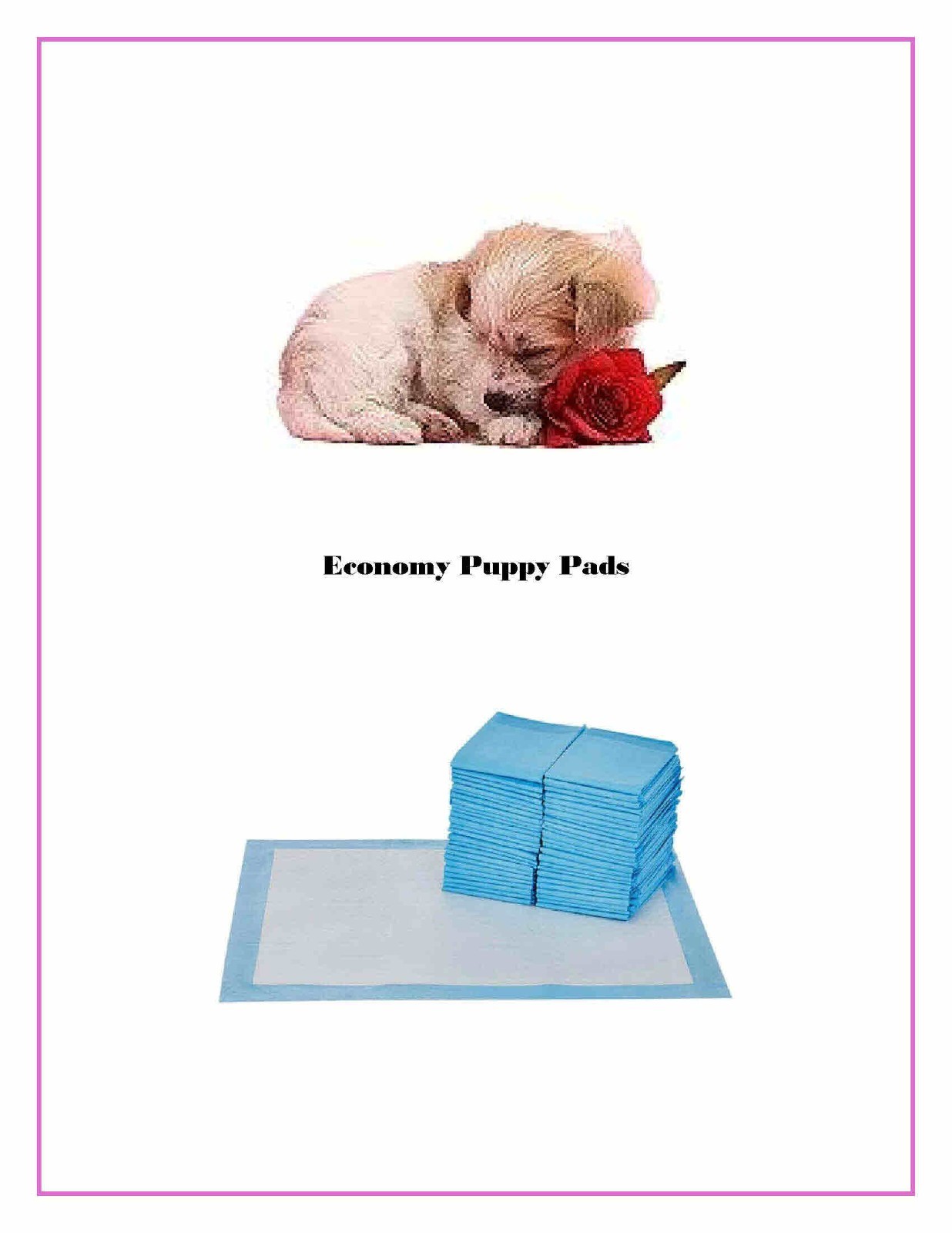 23×24″ 400ct Value 4-Layer Protection Plus Extra Absorbent Puppy Training Pads