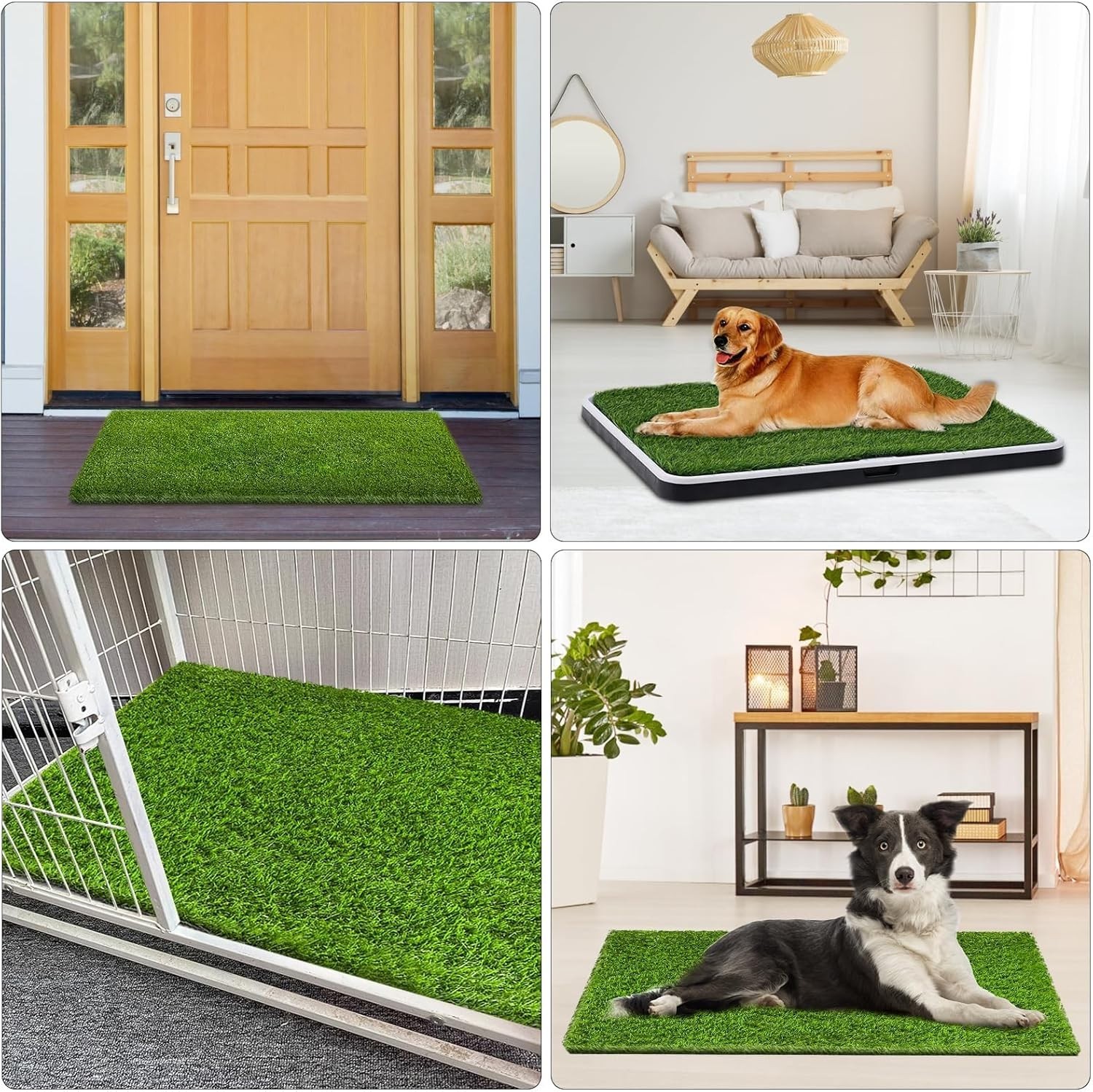 Artificial Grass, Professional Dog Grass Mat, Potty Training Rug and Replacem…