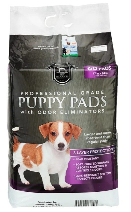 Pet Products Training Pad 60 Count 17×24 Odor Tear Leak Resistant Quilted