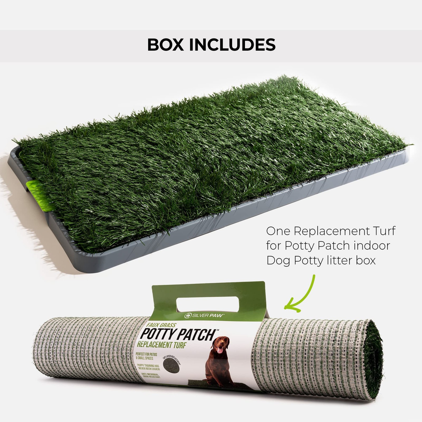 Dog Grass Pad Fake Grass for Dogs to Pee on, Indoor Dog Potty for Dogs Over 1…