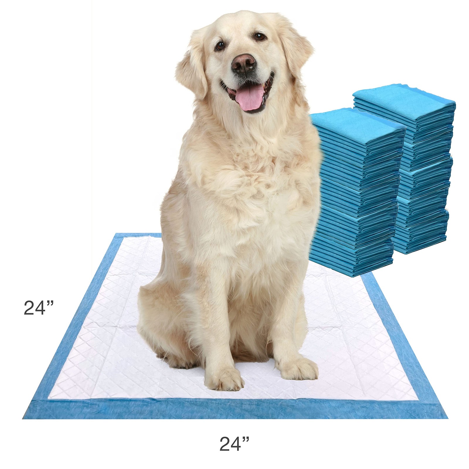 Four Paws Wee-Wee Super Absorbent Unscented Pee Pads for Dogs 75 Count, White