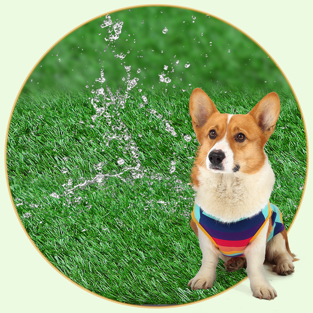 COZIWOW Indoor Puppy Pee Pad Dog Potty Pad Mat Grass Home Pet Training Toilet