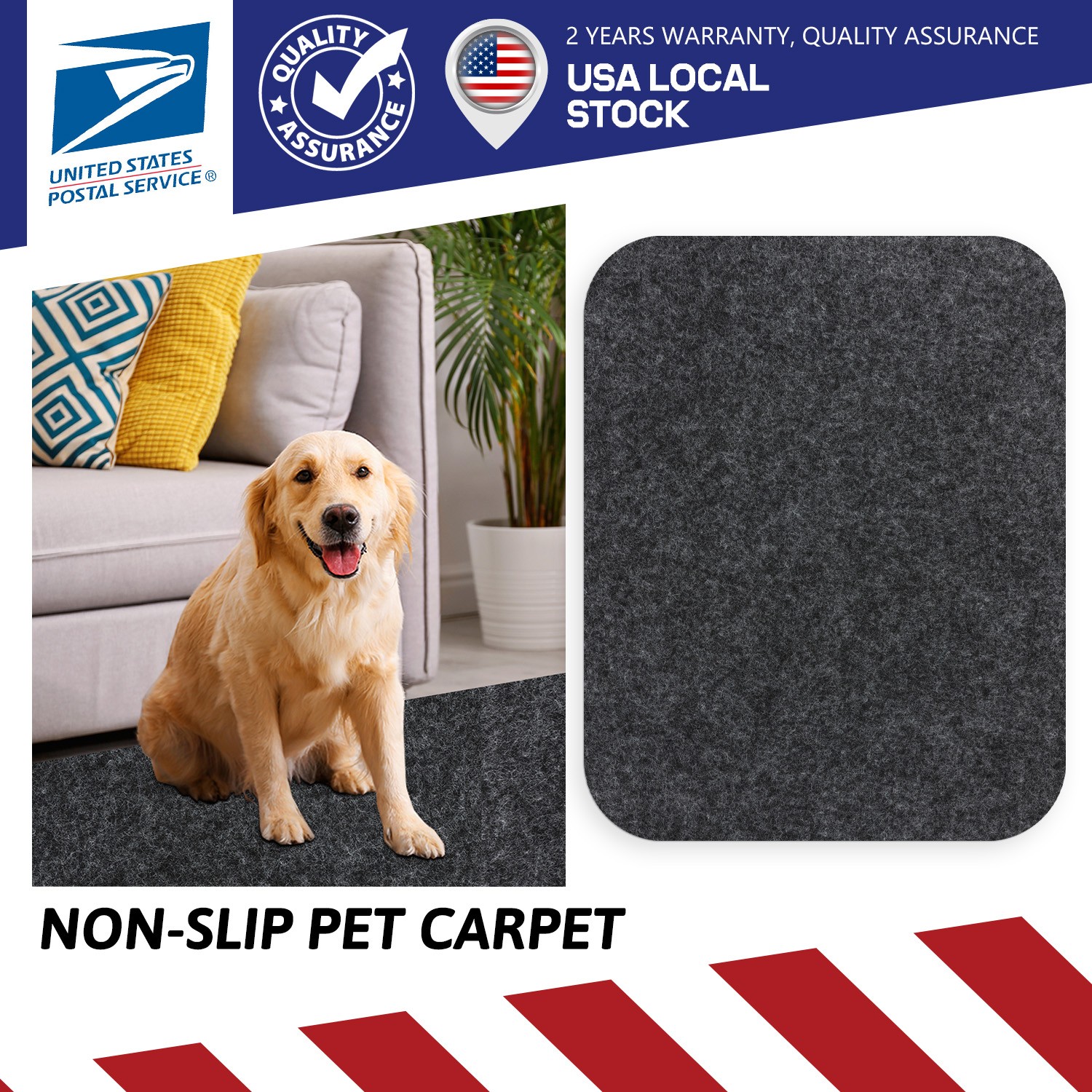 39x 70in Washable Dog Cat Pee Pads Reusable Dog Puppy Training Pads Whelping Mat