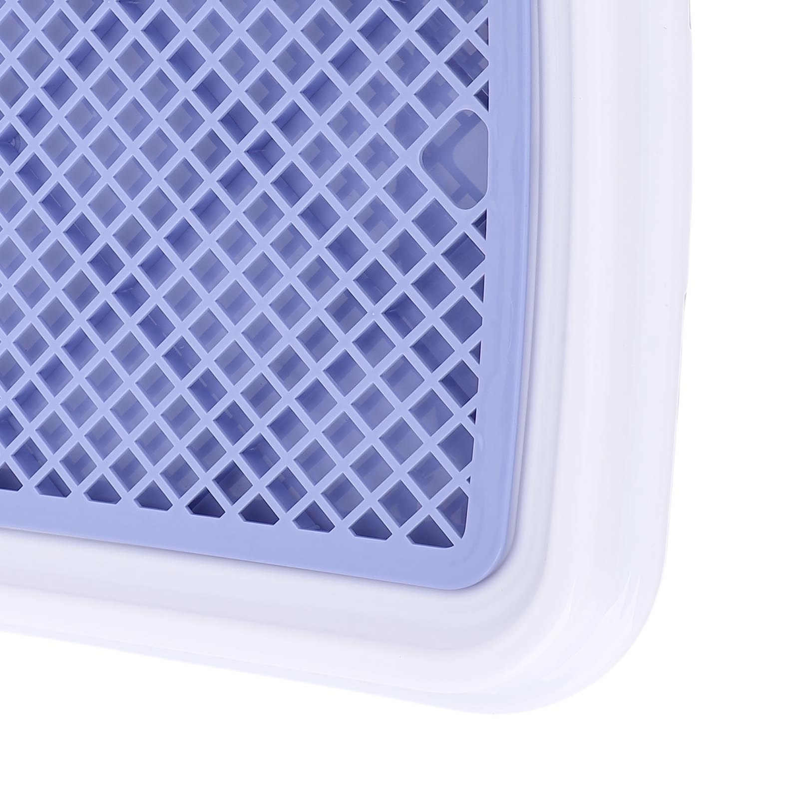 Dog Toilet High Fence Odor Proof Easy To Clean Plastic Pee Pad Holder Pet Potty