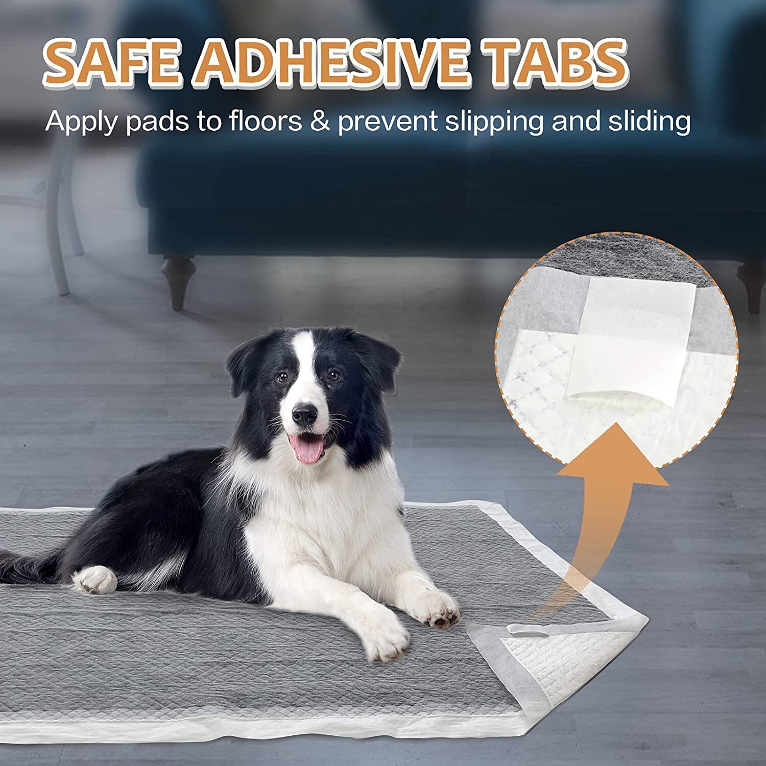 Dog Pee Pads Extra Large 28″ X 34″, Charcoal Puppy Pads XL, Potty Pet 30 count