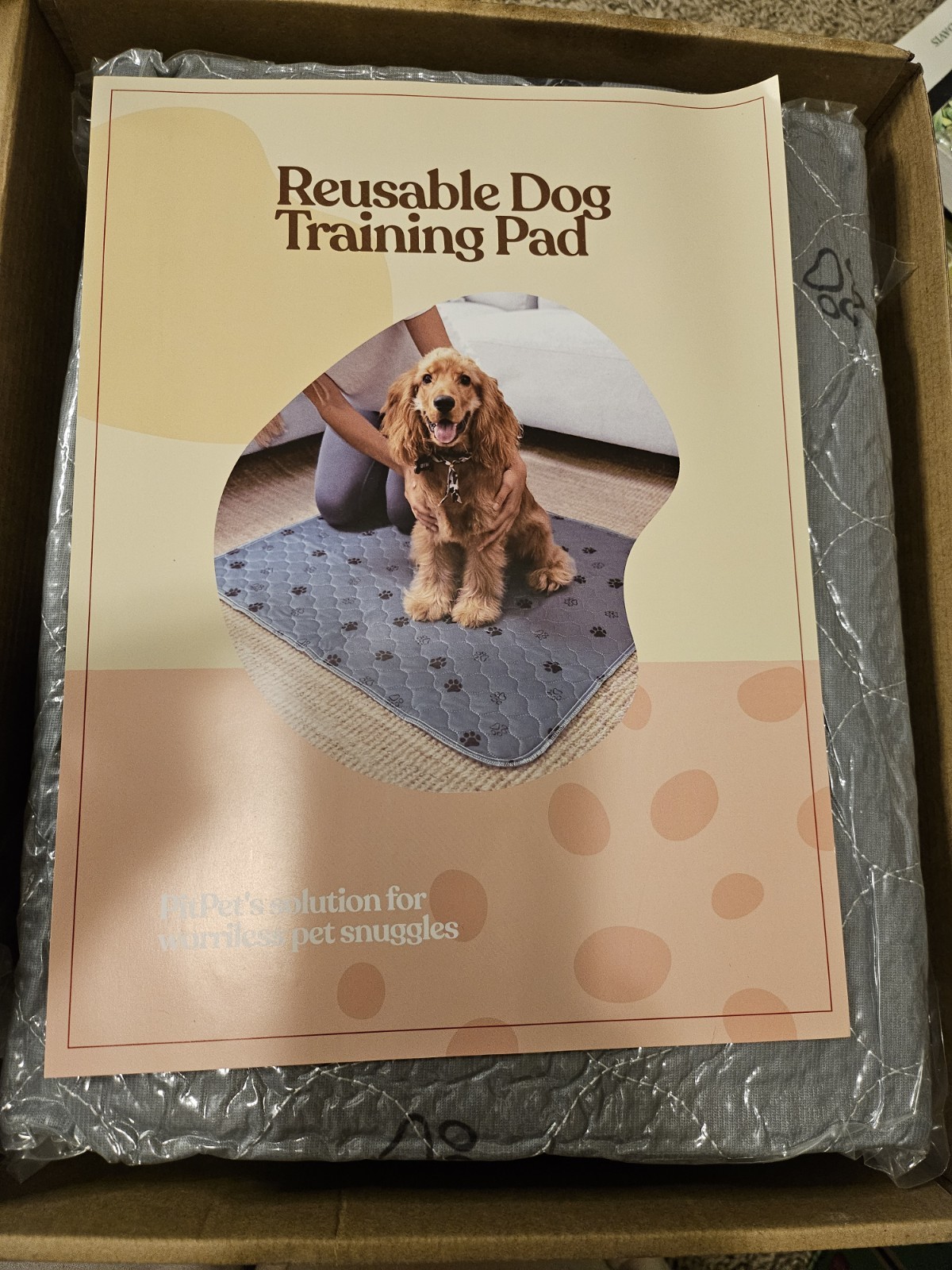36″x48″ Super Absorbent Washable Pee Pads for Dogs 2 Pack