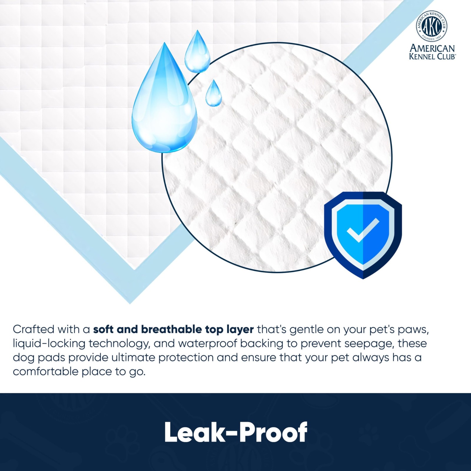 American Kennel Club Ultra Absorbent Odor Control Scented Training Pads For D…