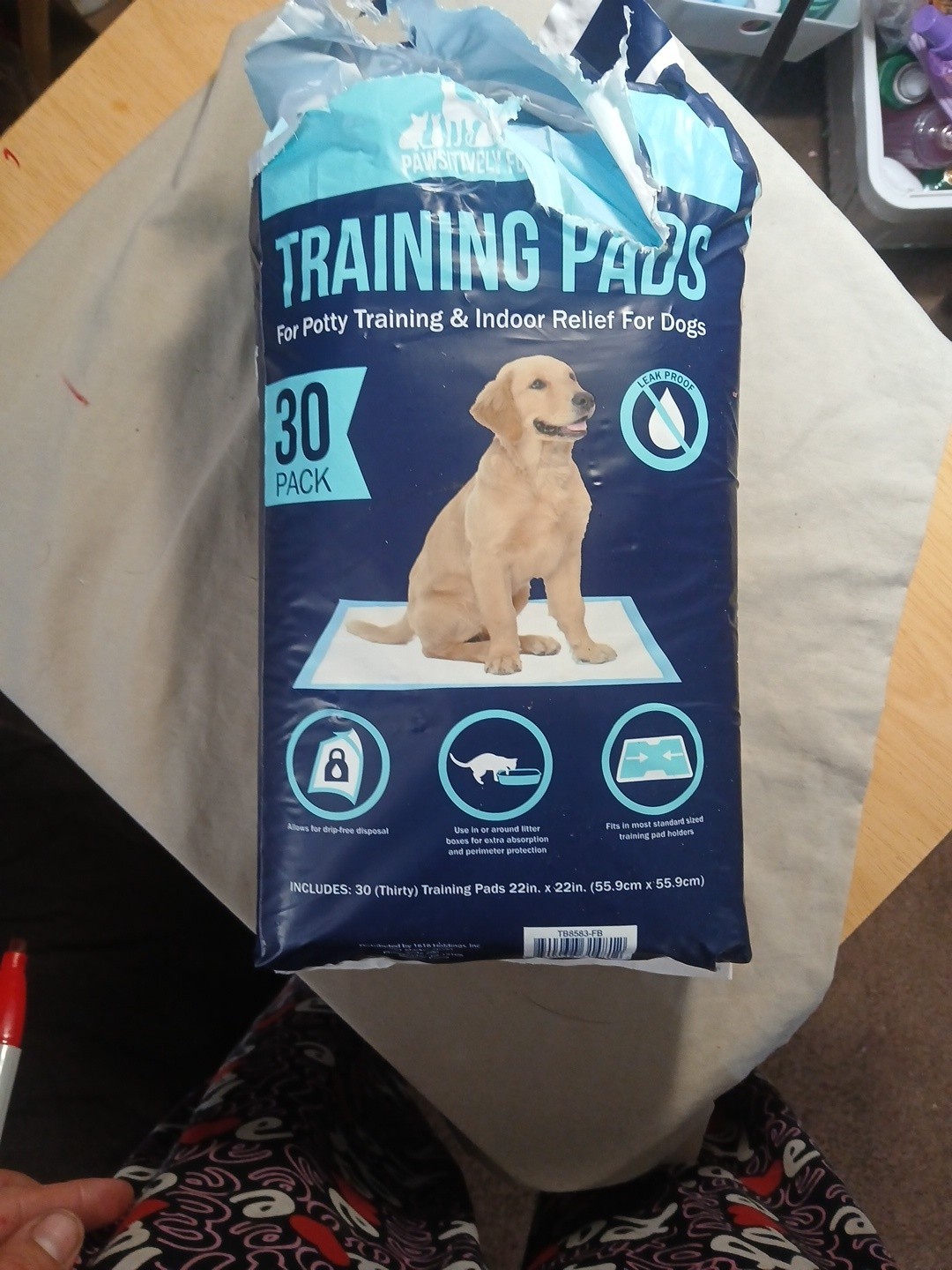 Pawsitively Fun! Pets Training Pads 30-Pack