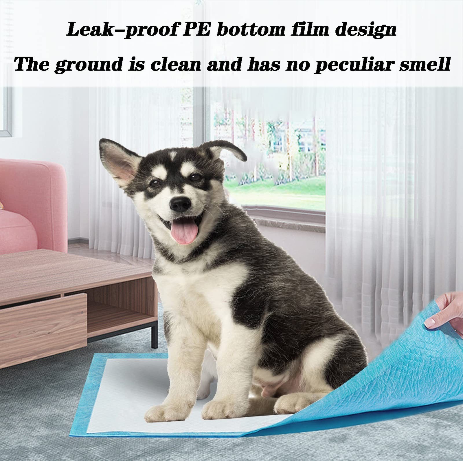 Dog Pee Pads Extra Large,32″X36″Pee Pads for Dogs,60 Count Puppy Pads,Trainin…
